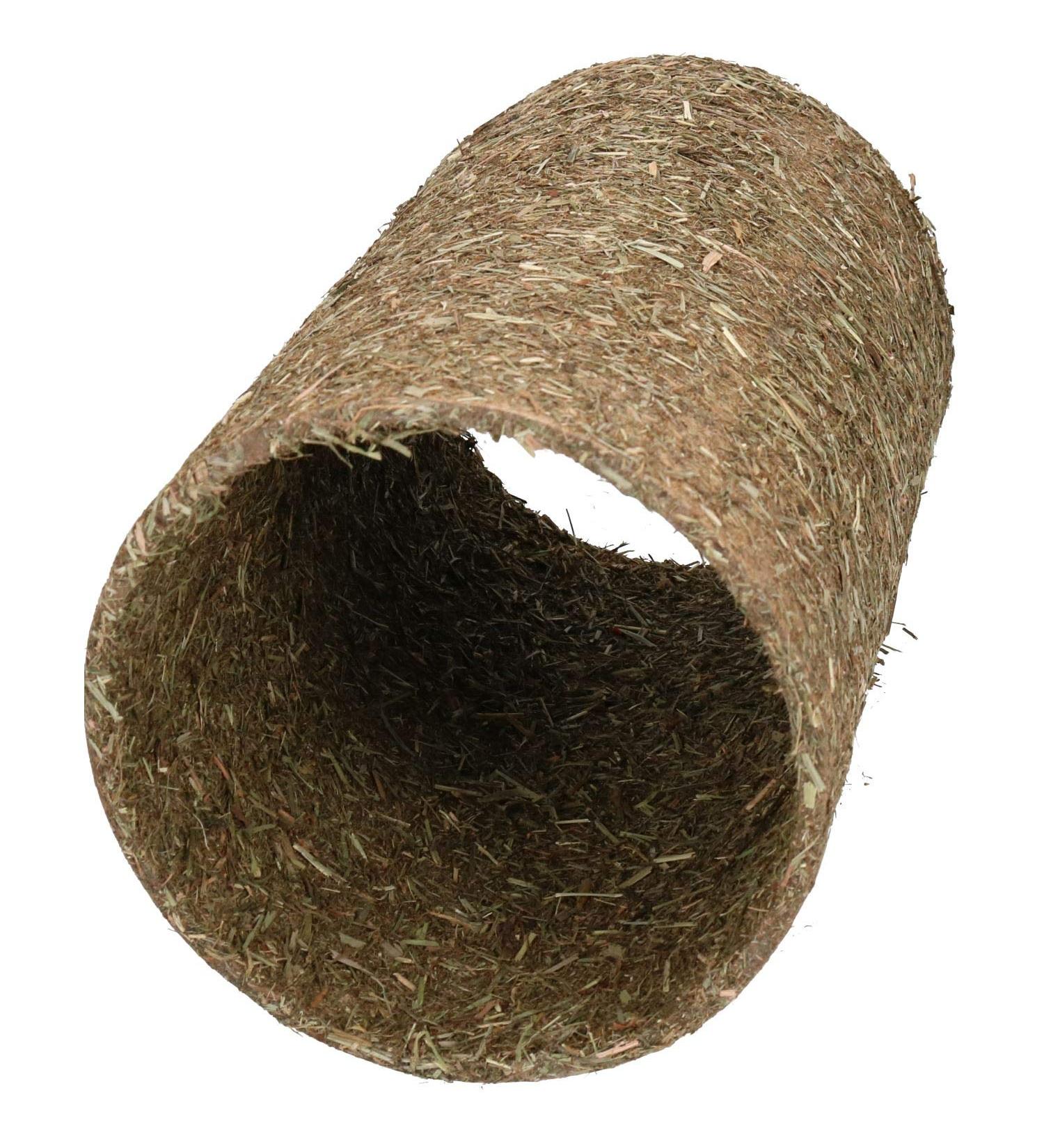 AB Tools Small Pet Guinea Pig Natural Treat Hay 'n' Hide Meadow Tunnel 15x15x25cm - Buy Online on GoSupps.com