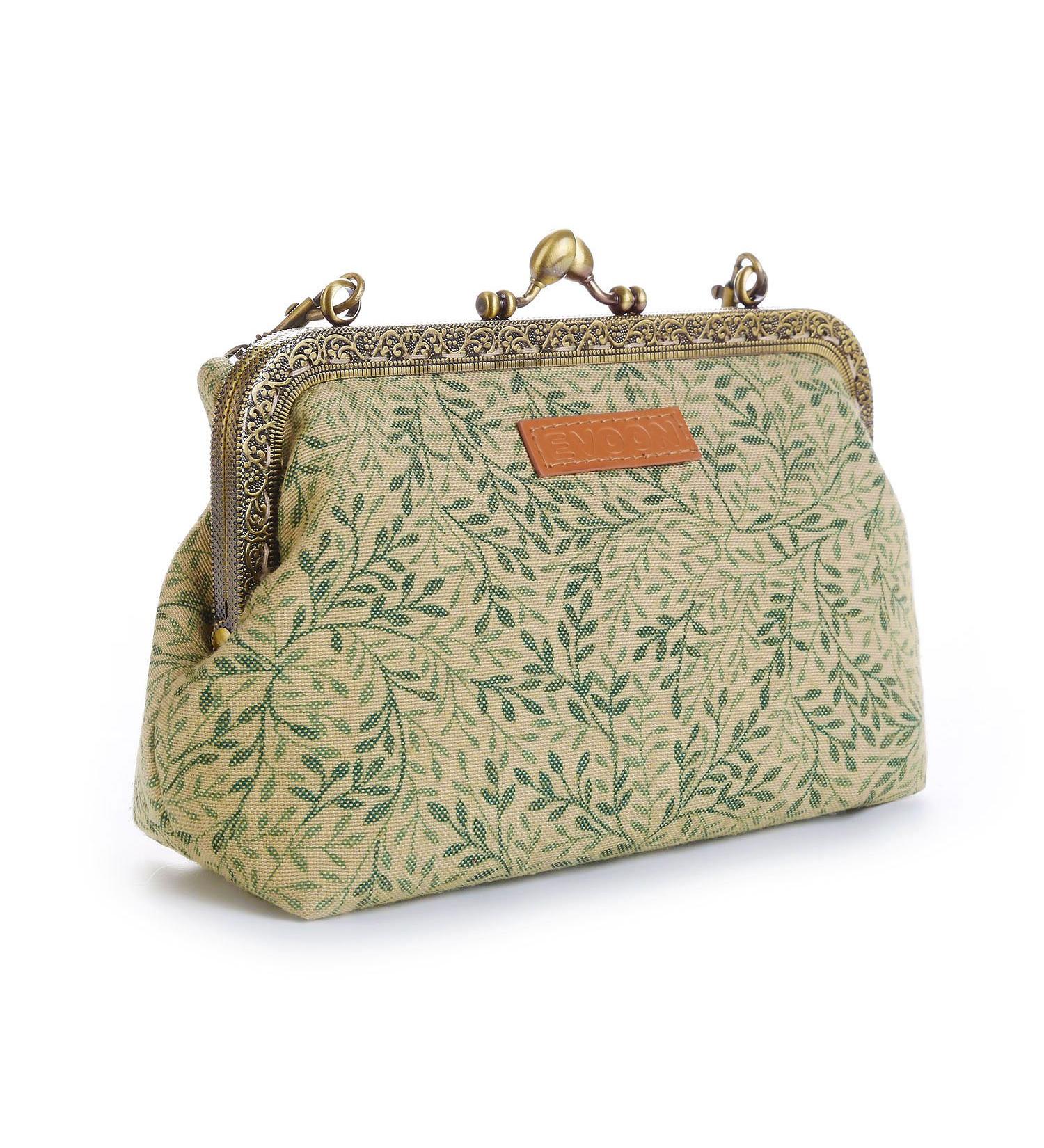 Buy Evoon Women's Cosmetics Pocket Clutch Wallet for Essential Oils - Fits Doterra YouG & Living Oils (5ml 10ml 15ml) - Green - Pack of 1 - Buy Online on GoSupps.com