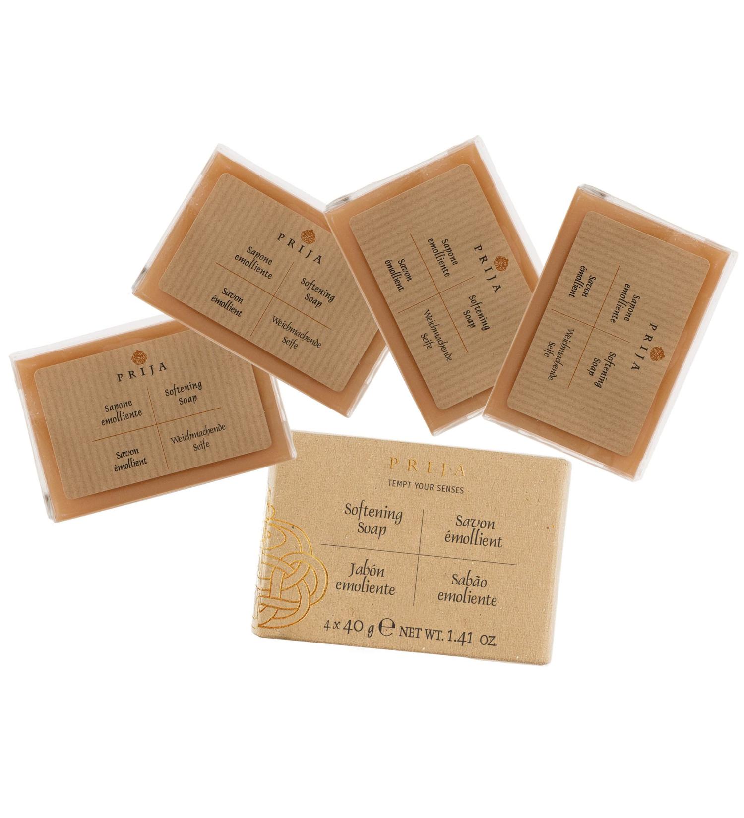  sarcia.eu sarcia.eu PRIJA Moisturizing Soap Gift Set 4pcs x 40g - Buy Online on GoSupps.com