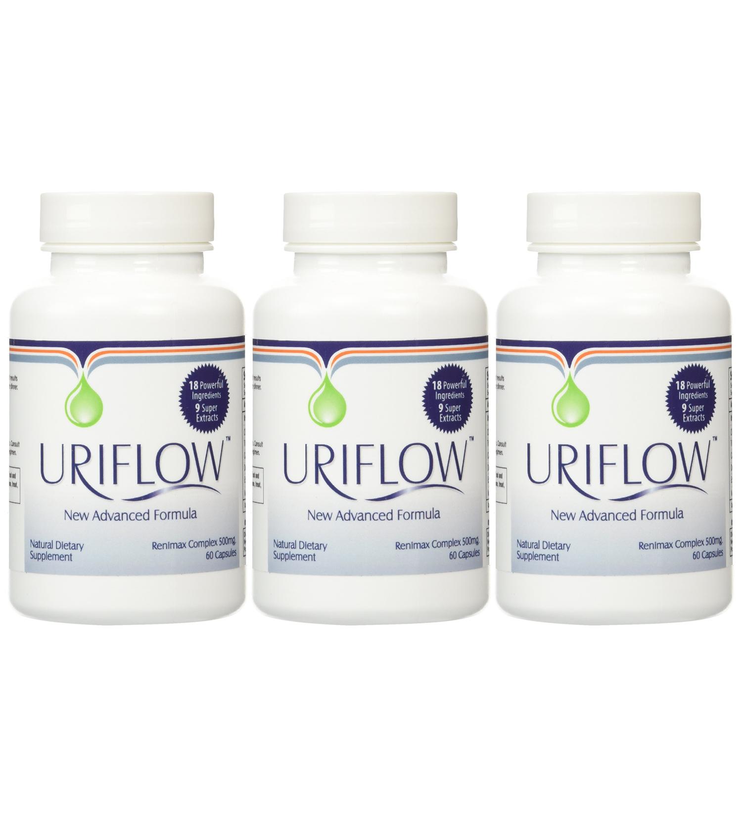 Uriflow Natural Therapy for Kidney Stones - 180 Capsules - Buy Online on GoSupps.com
