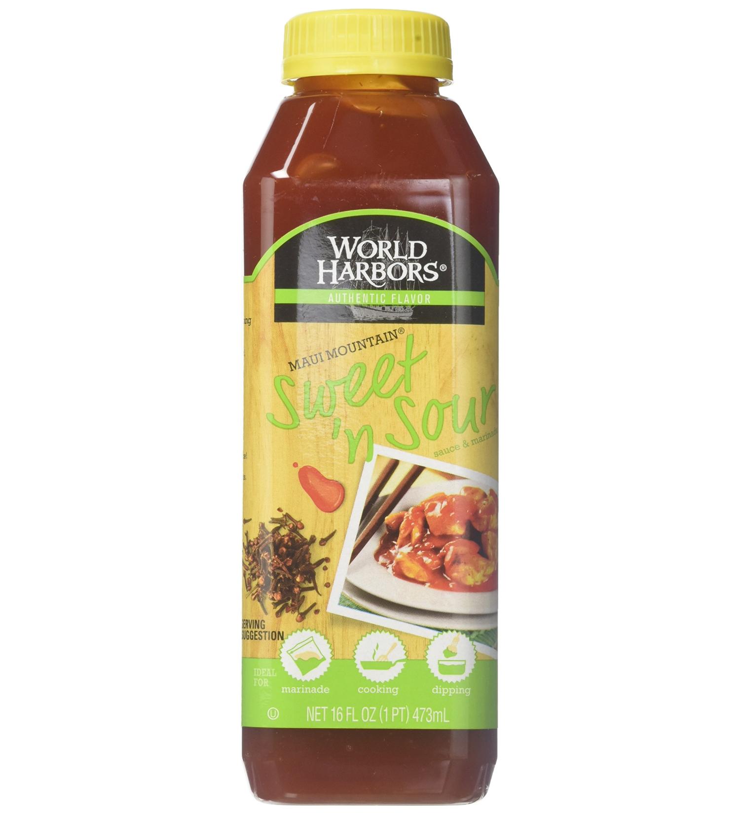 World Harbors Hawaiian Style Sauce 16 Fl Oz - Pack of 2 | Authentic Flavor - Buy Online on GoSupps.com