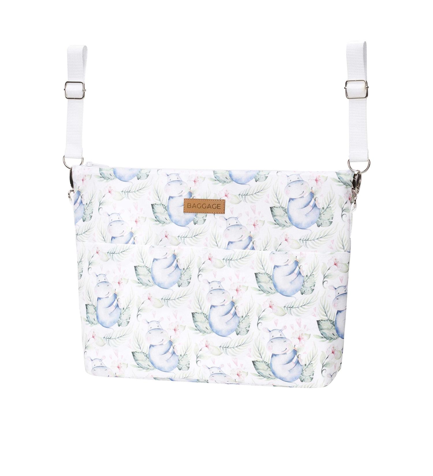 Ladeheid LABG10 Stroller Shoulder Bag - Diaper Bag for Travel & Everyday Use (Hippo-12) | International Shipping Available - Buy Online on GoSupps.com