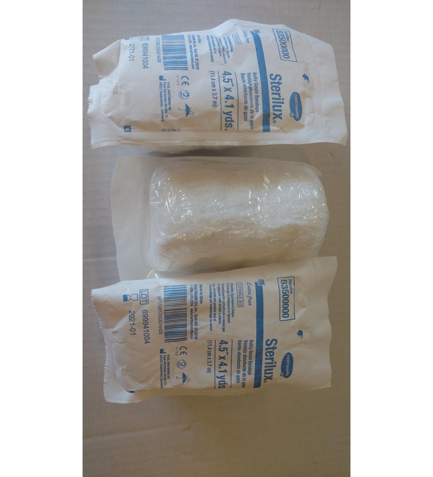 Sterilux Gauze Bandage Rolls 3 Pack