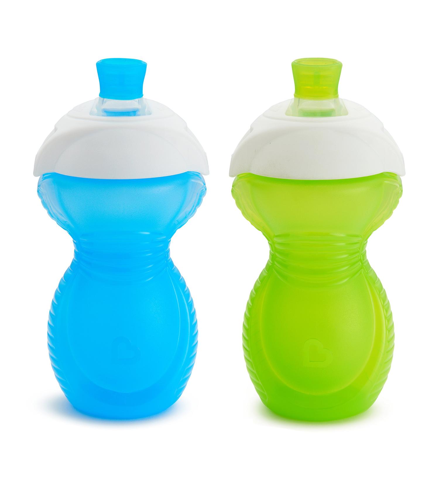 Munchkin Click Lock Bite Proof Sippy Cup 9oz - Blue/Green 2 Pack - Buy Online on GoSupps.com