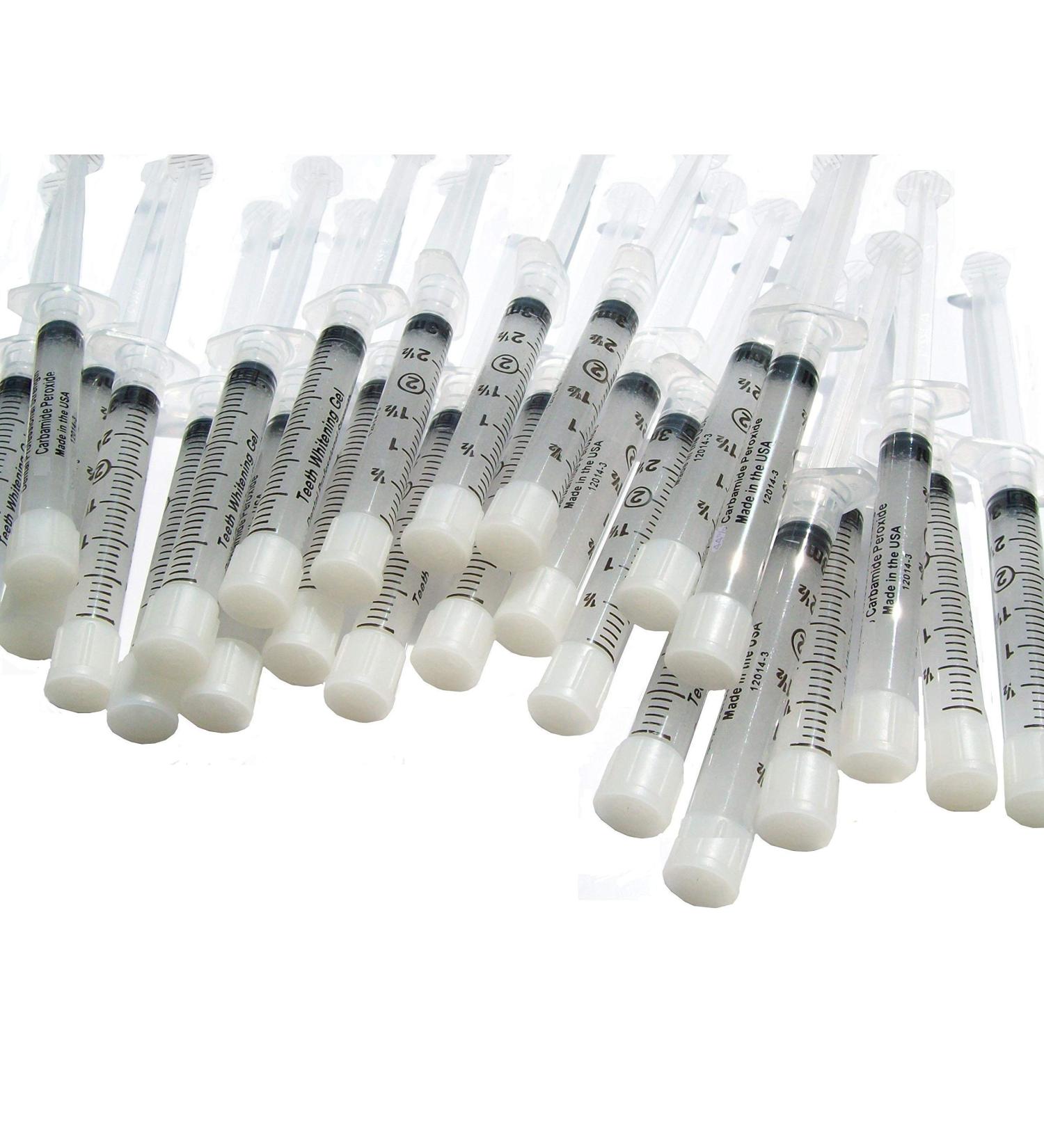 10% Carbamide Peroxide Teeth Whitening Gel - 20 x 3ml Syringes - Buy Online on GoSupps.com
