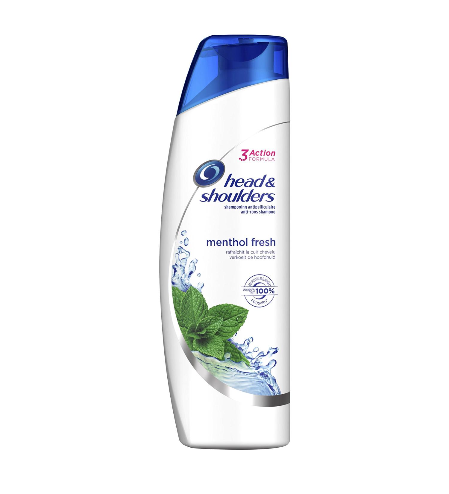 Head & Shoulders Menthol Fresh Anti-Dandruff Shampoo 280ml - Pack of 3 - Buy Online on GoSupps.com