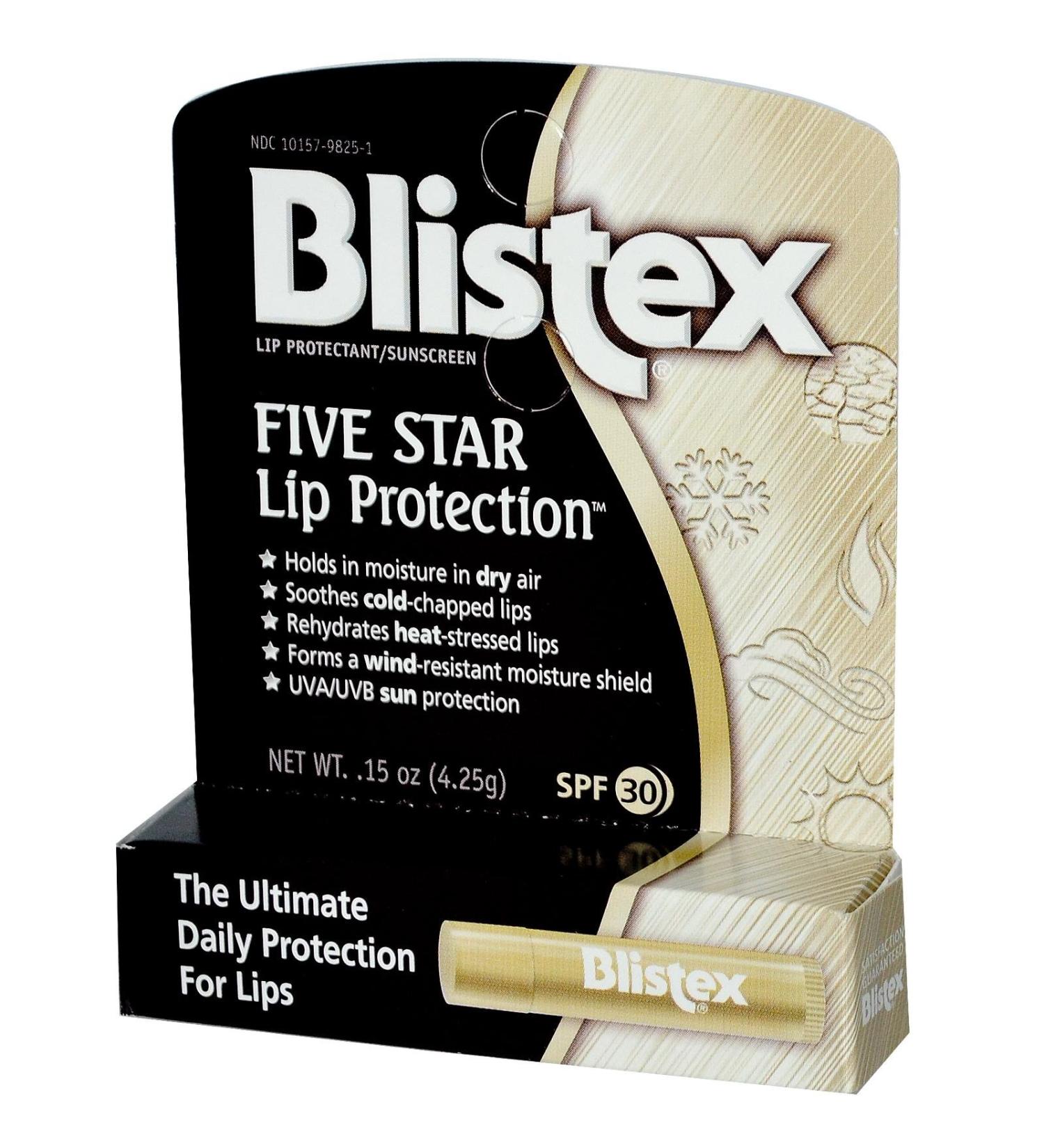 Blistex Five Star Clip Strip 2x12 Pc Health and Beauty