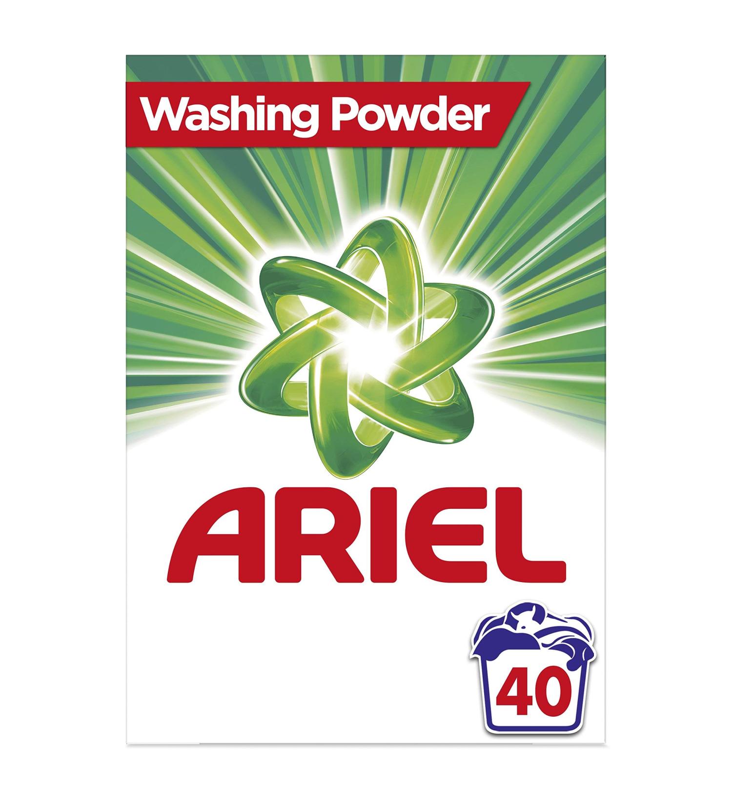 Ariel Original Family Pack 40 Washes 2.6kg - Laundry Detergent (Pack of 1) - Buy Online on GoSupps.com