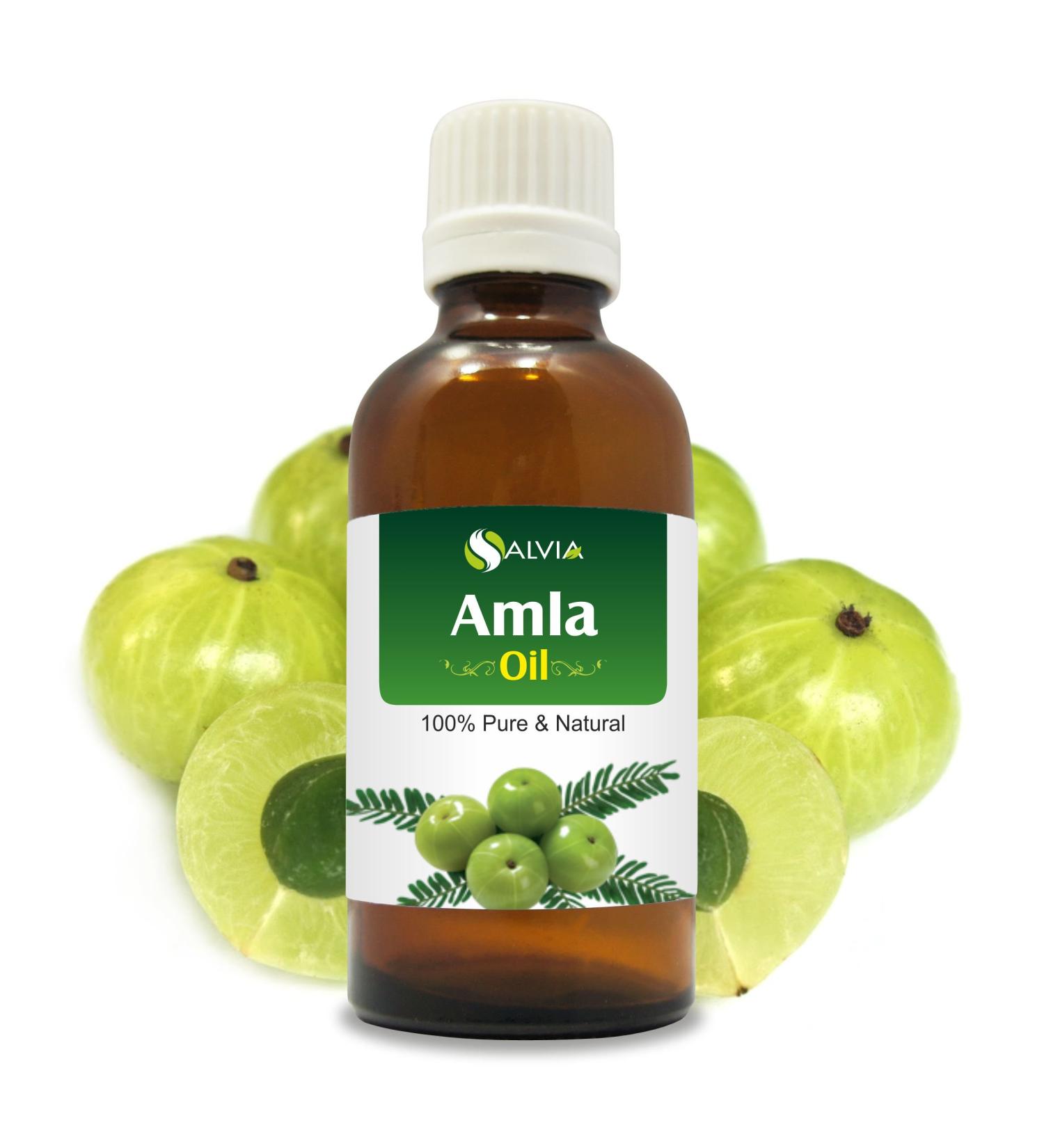 100% Pure Amla Essential Oil | Natural & Undiluted Aromatherapy Oil | Therapeutic Grade 30ml - Buy Online on GoSupps.com