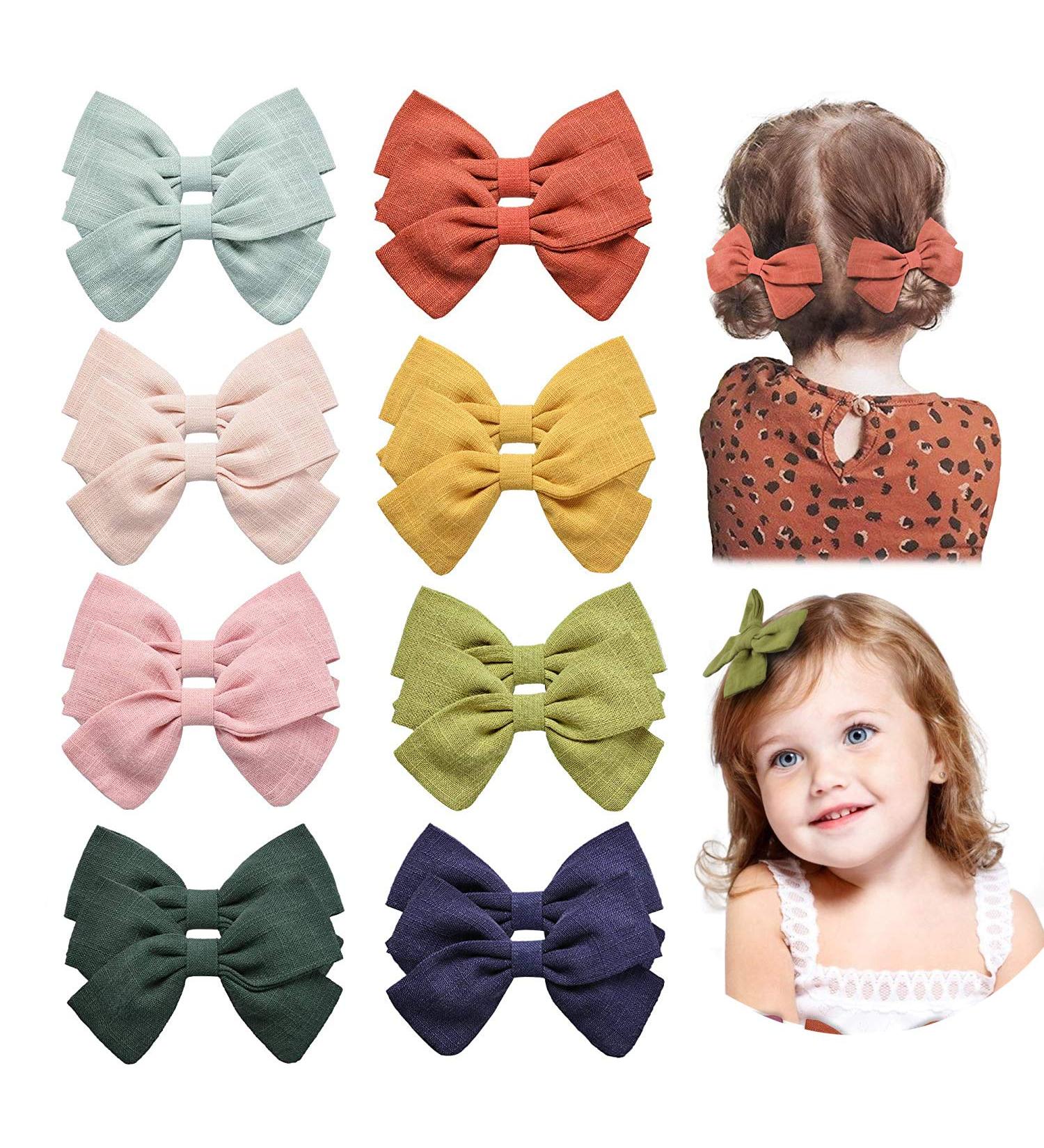 16 Pieces Baby Girl Hair Loop Clips - Crocodile Clamp Hair Jewelry for Toddlers & Teens - Buy Online on GoSupps.com