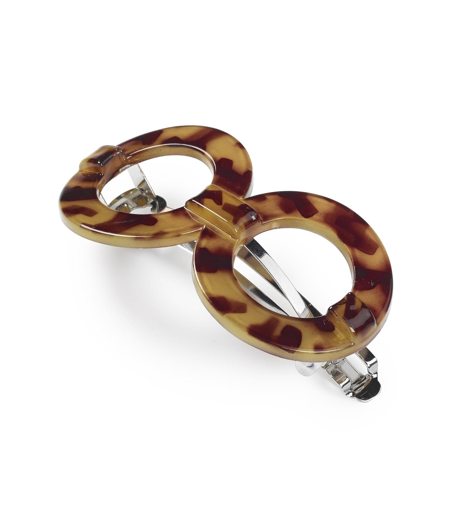 Manicare Hair Clasp Tortoiseshell Snag Free Non-Slip Hair Grip Metal Hair Barrette Hair Accessories Beauty Accessory Hair Slides For Sectioning Decorating And Holding Back Hair