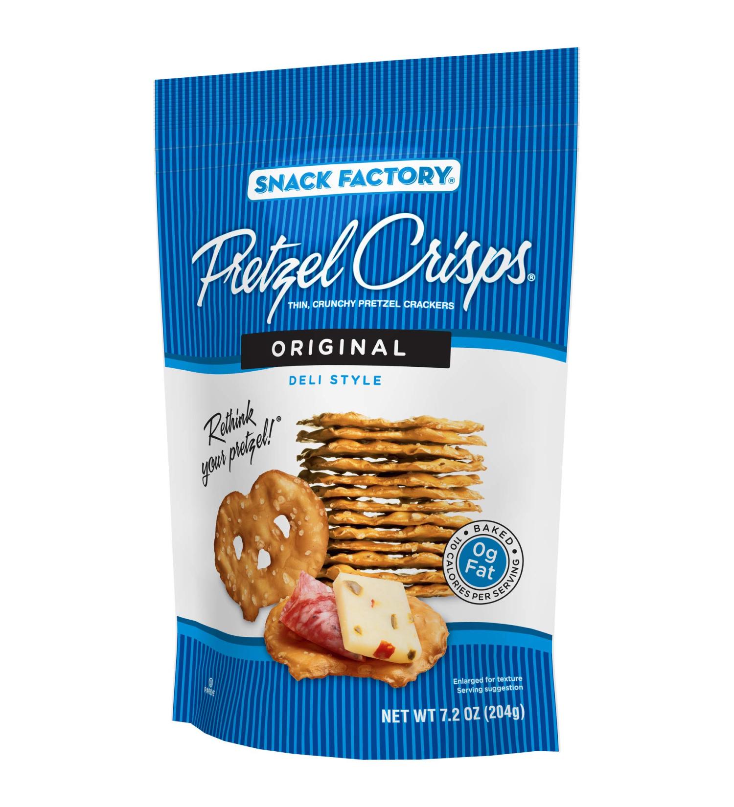  Snyder s Snyders Pretzel Crisps Original 204g (Pack of 3) - Buy Online on GoSupps.com