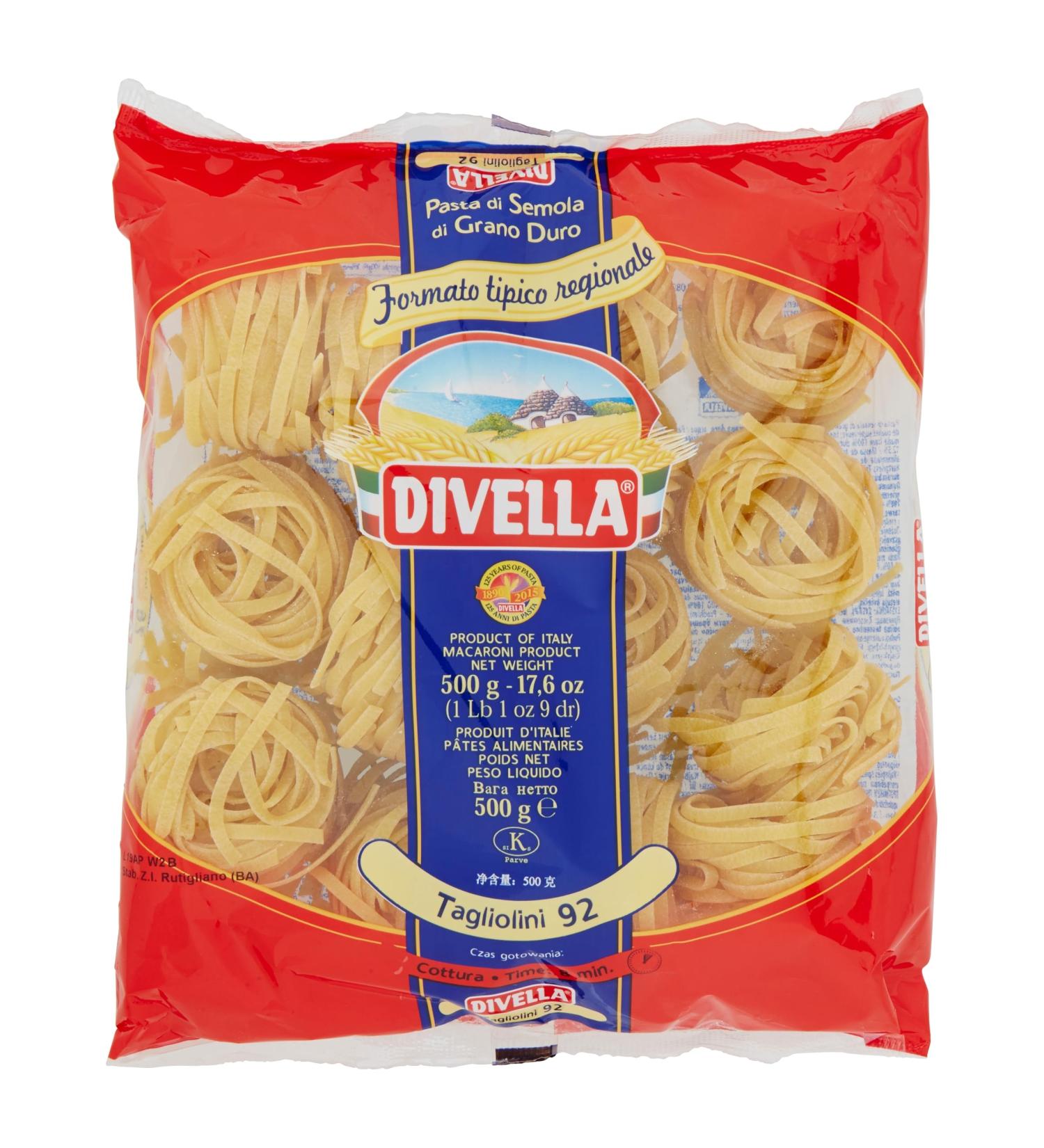 Divella Tagliolini Divella No. 92 Box of 500 g