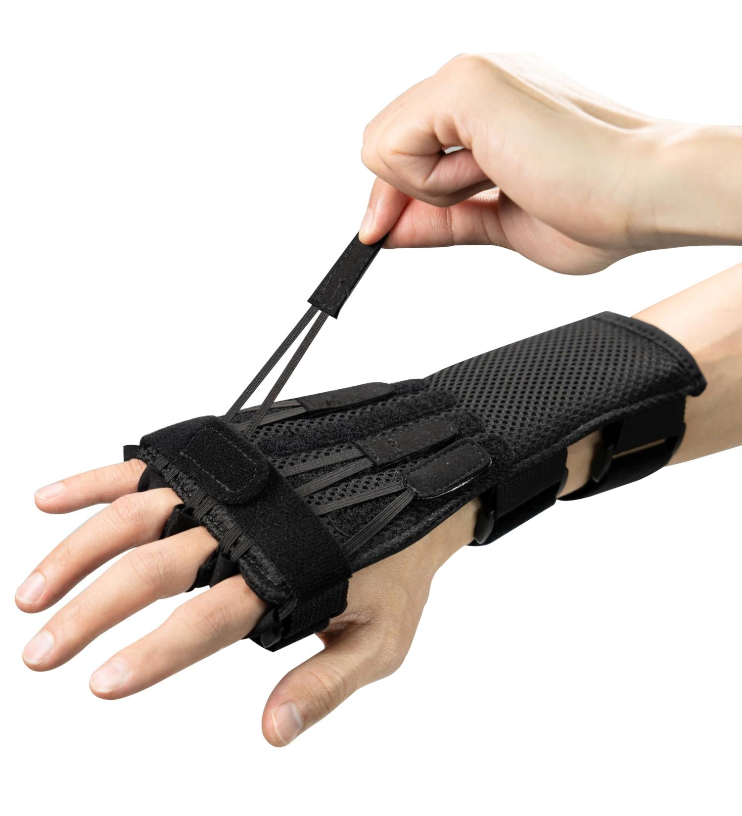 Adjustable Radial Nerve Palsy Splint & Finger Extension Brace for Drop Wrist - Fits Left & Right Hand - Buy Online on GoSupps.com