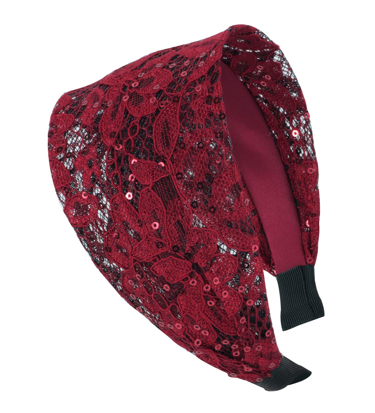 axy HR14A headband SERIE 14A Hair band -Vintage - Beautiful headband red