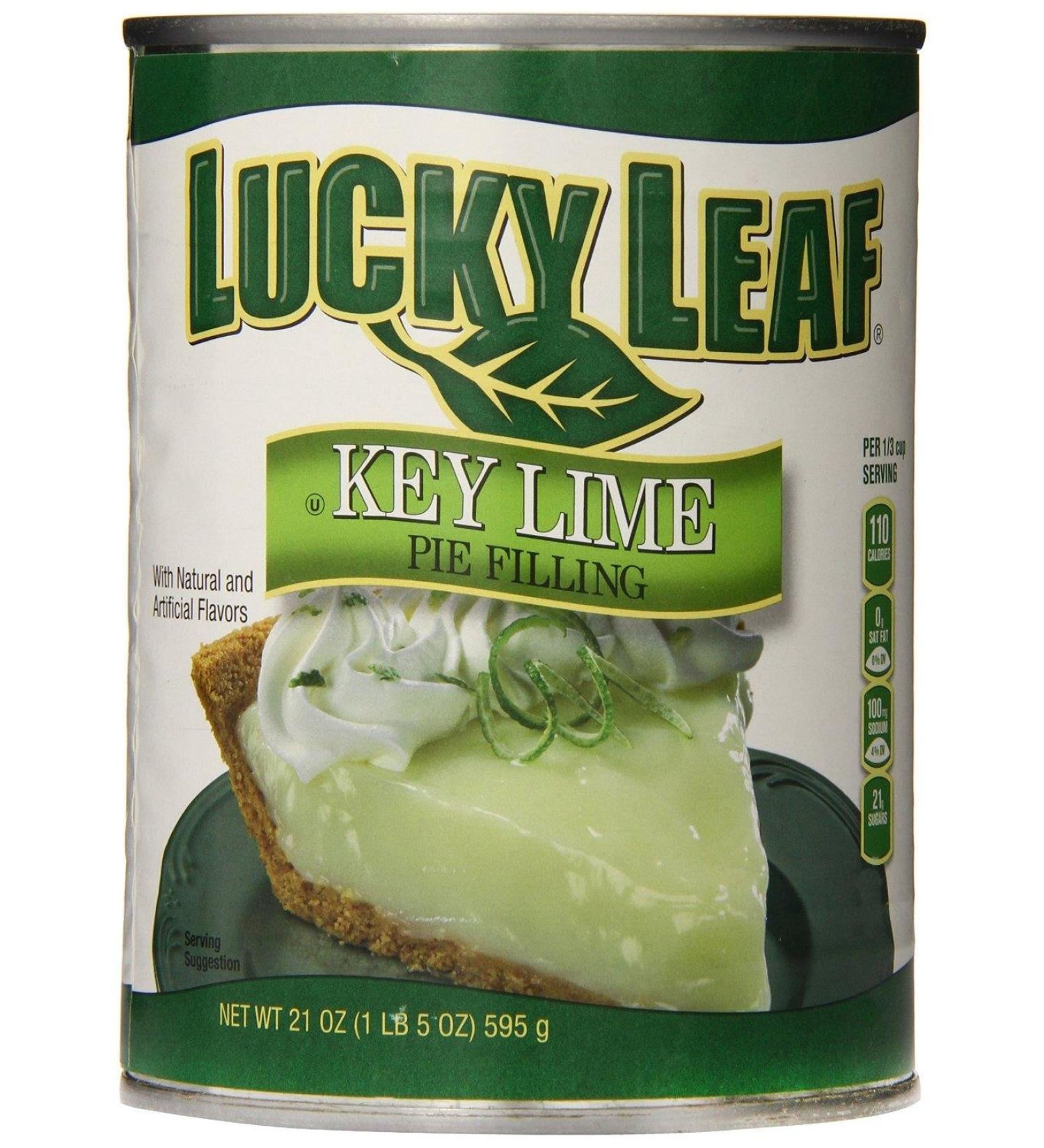 Lucky Leaf Key Lime Pie Filling (Pack of 2) 21 oz Cans