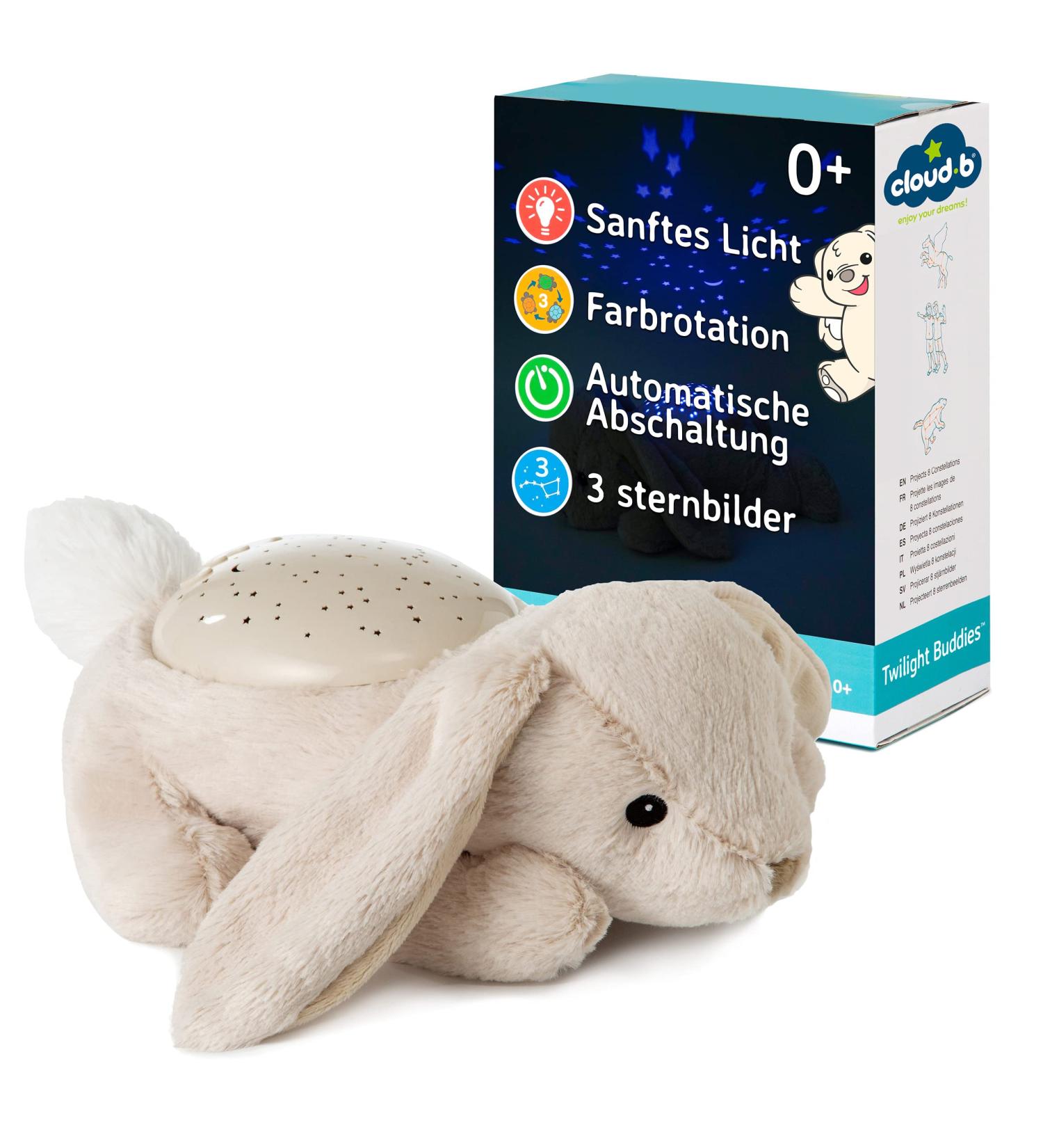 Buy Cloud b Soothing Night Light Star Projector - Soft Brightness 3 Colors 3 Constellations Automatic Shut-Off | Perfect Bunny Rabbit Gift - Buy Online on GoSupps.com