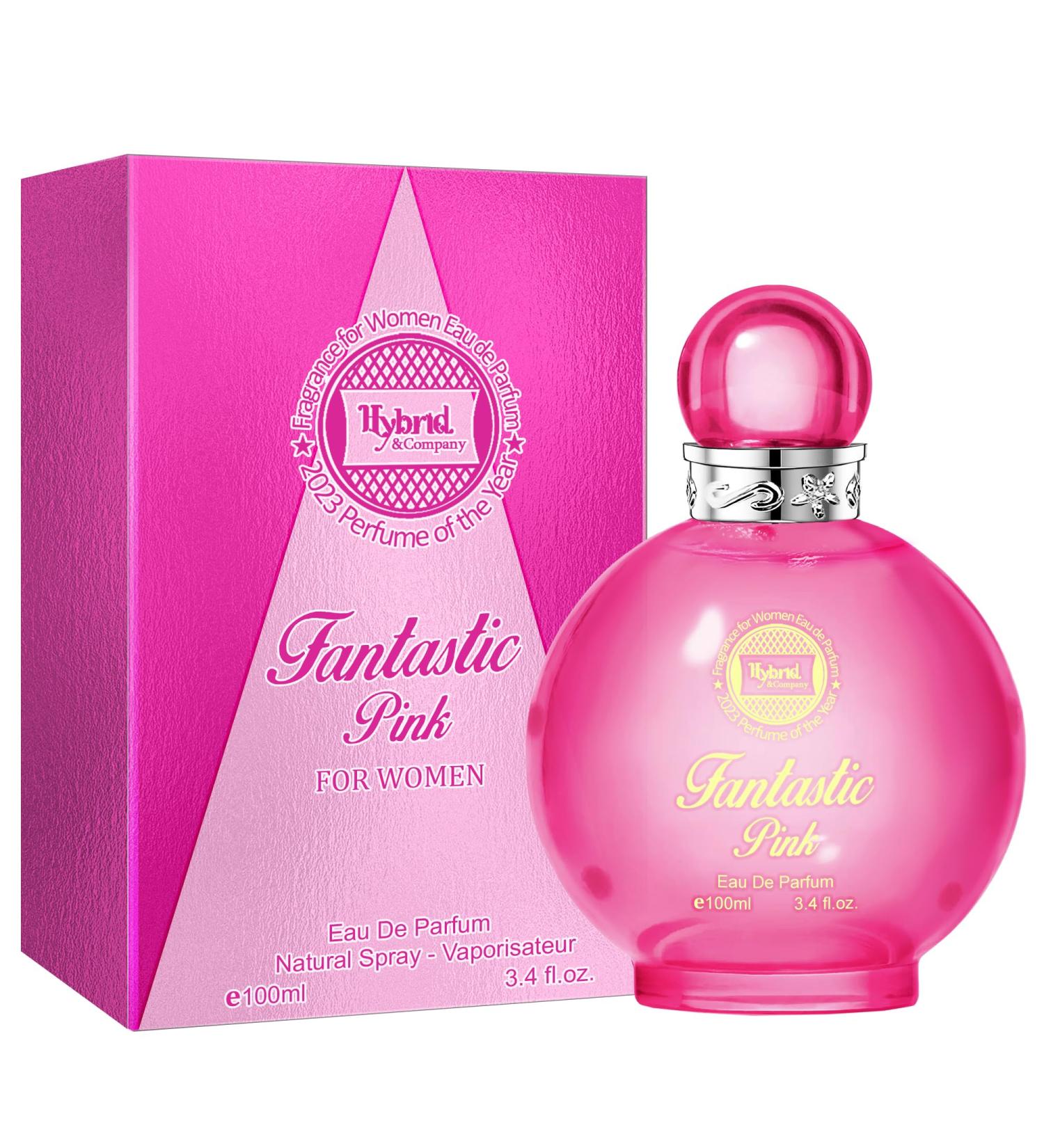 Hybrid & Company Fantastic Pink For Women Clectic Mixe Pizazz Giddy Wonderful Fragrance for Womens Perfume 3.4 Fl Oz - Buy Online on GoSupps.com