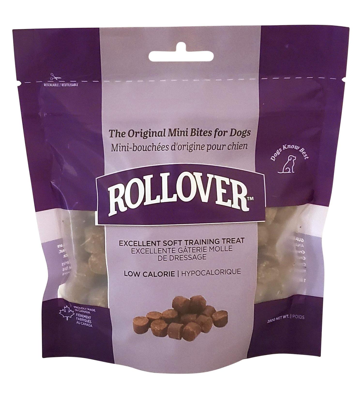 Rollover The Original Mini Bites for Dogs - 280g - Buy Online on GoSupps.com
