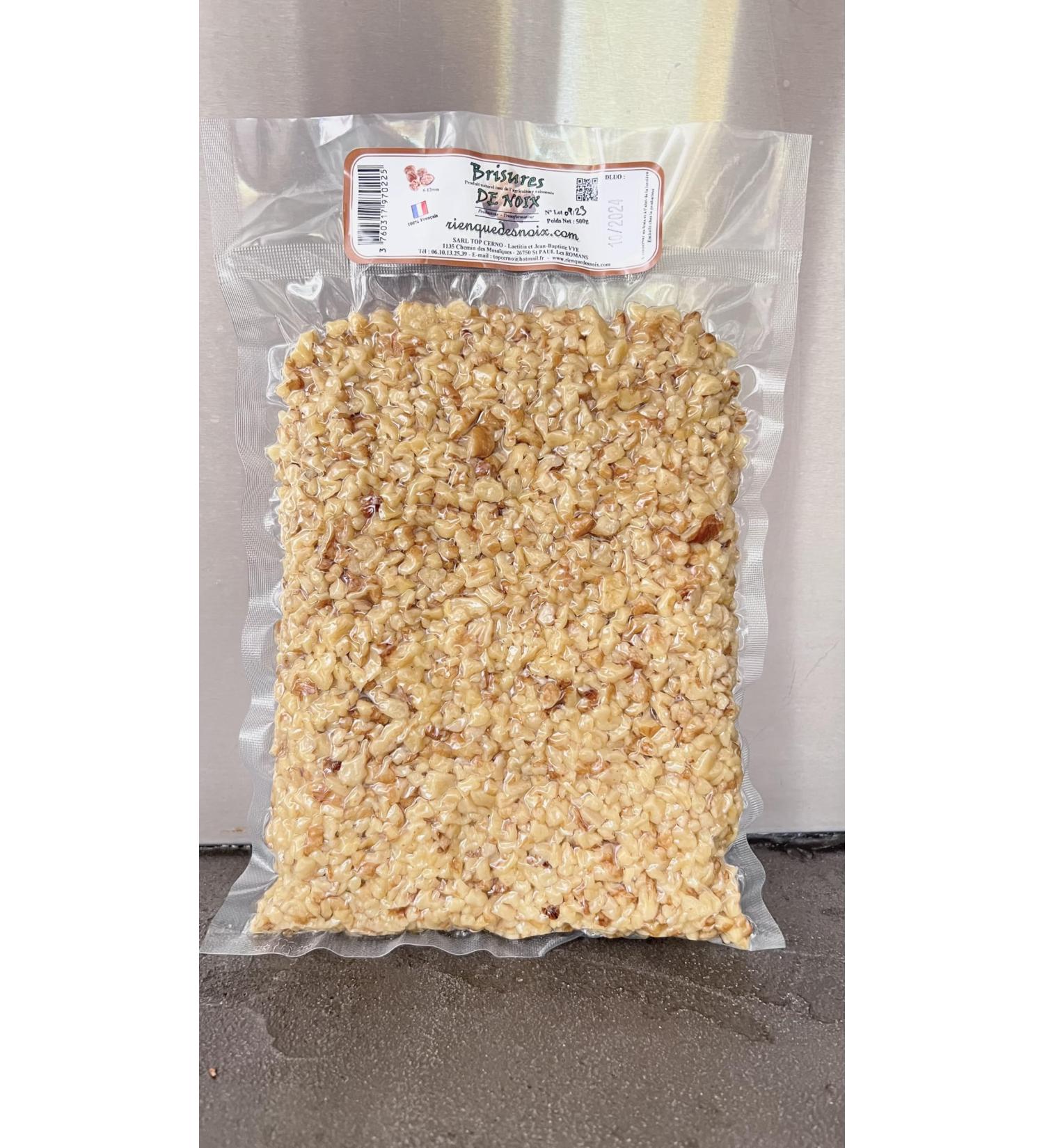 Brisures de Noix (6-12mm (500g)) noix 6-12mm (500g)