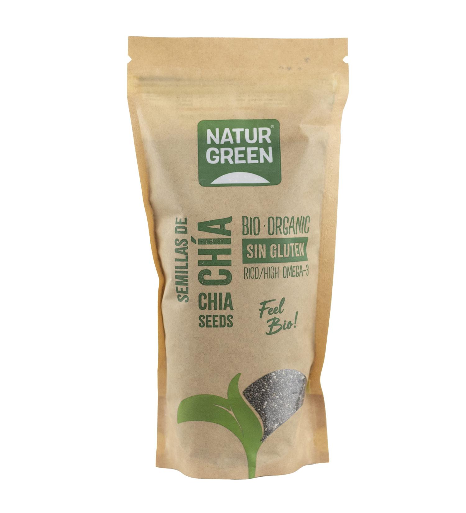 Naturgreen Chia seeds 500g - Buy Online on GoSupps.com
