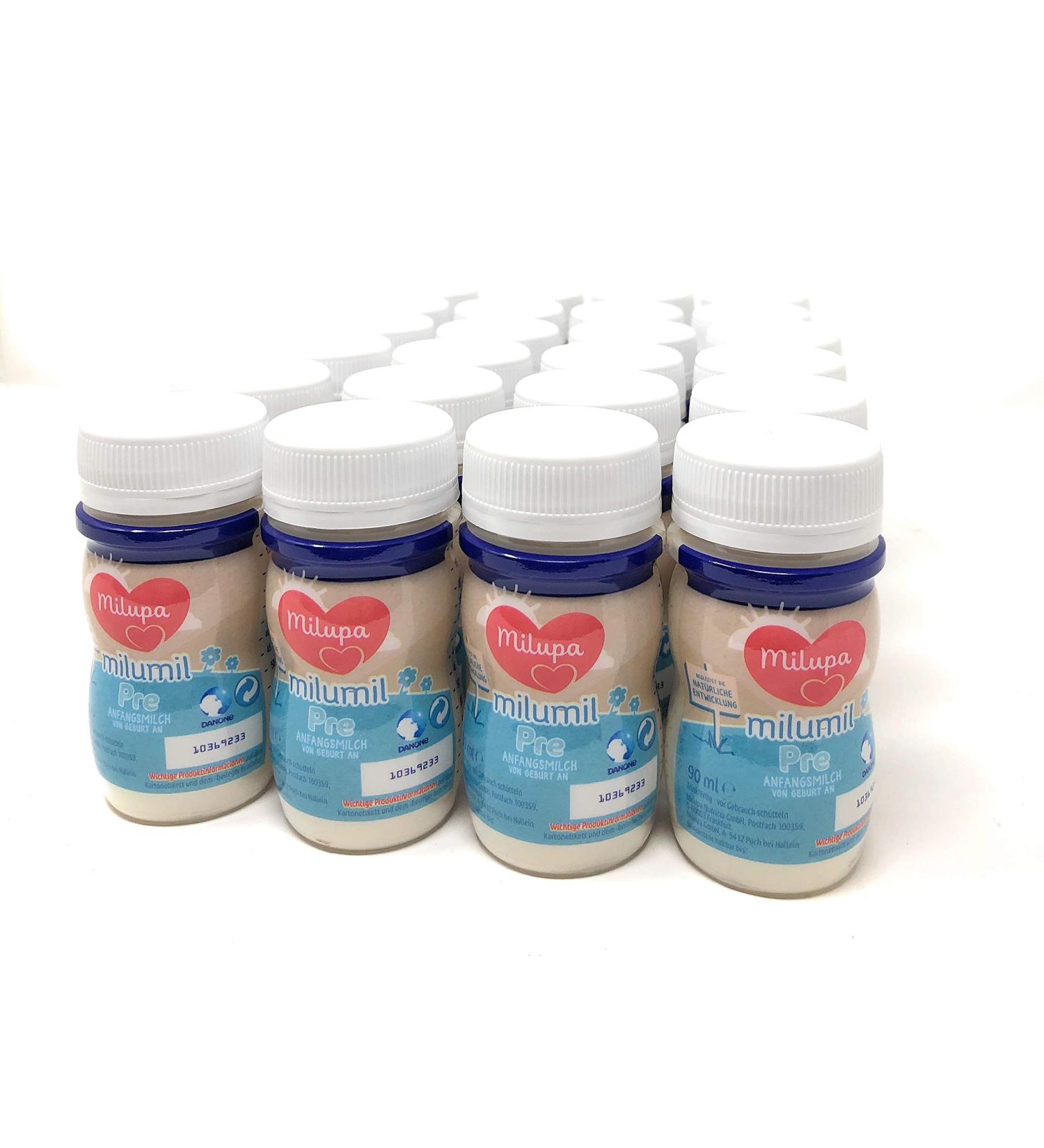 Milupa Milumil PRE initial milk from birth baby milk formula ready to drink (24 x 90 ml)