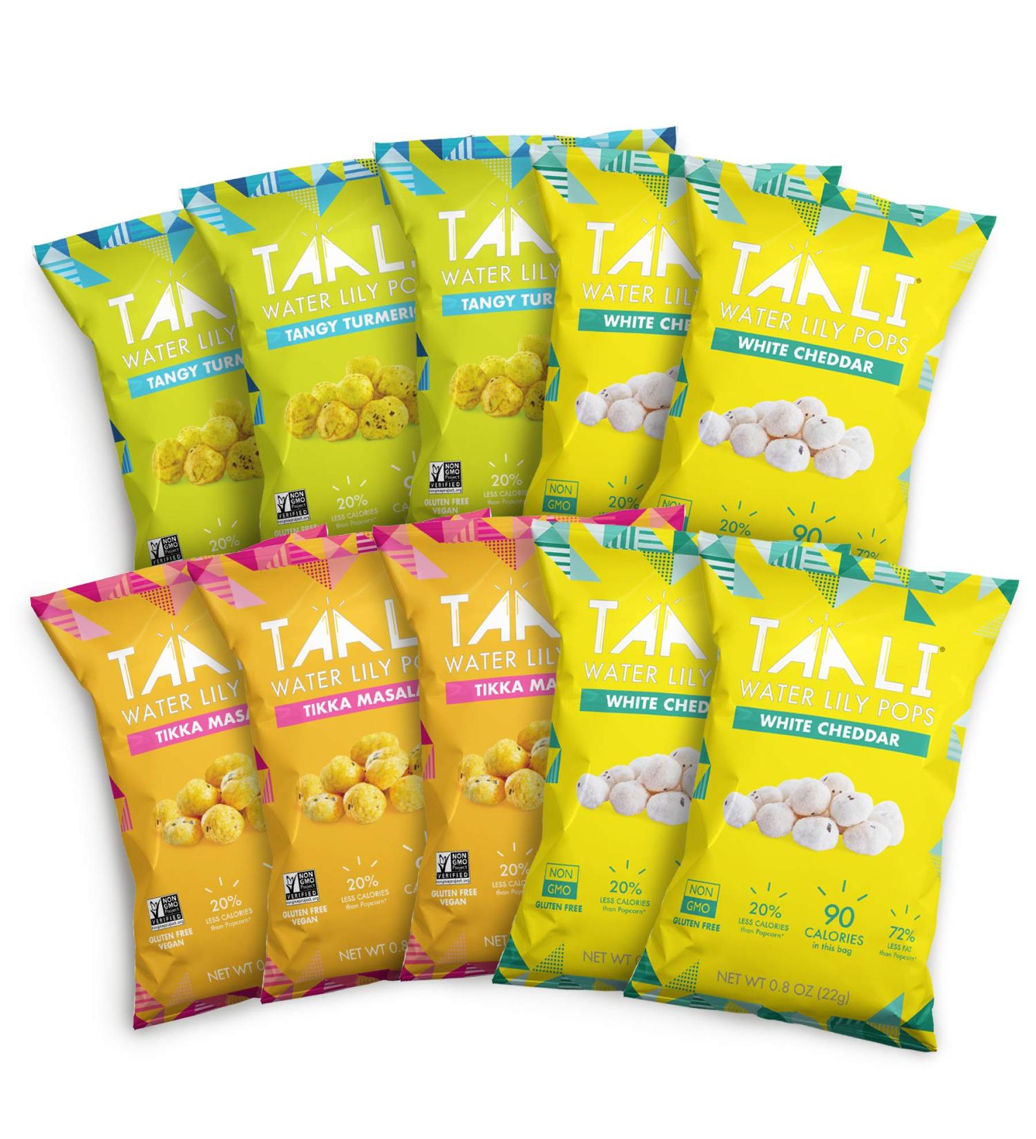 Taali Variety Pack Water Lily Pops - 10 Pack | Three Delicious Flavors - Buy Online on GoSupps.com
