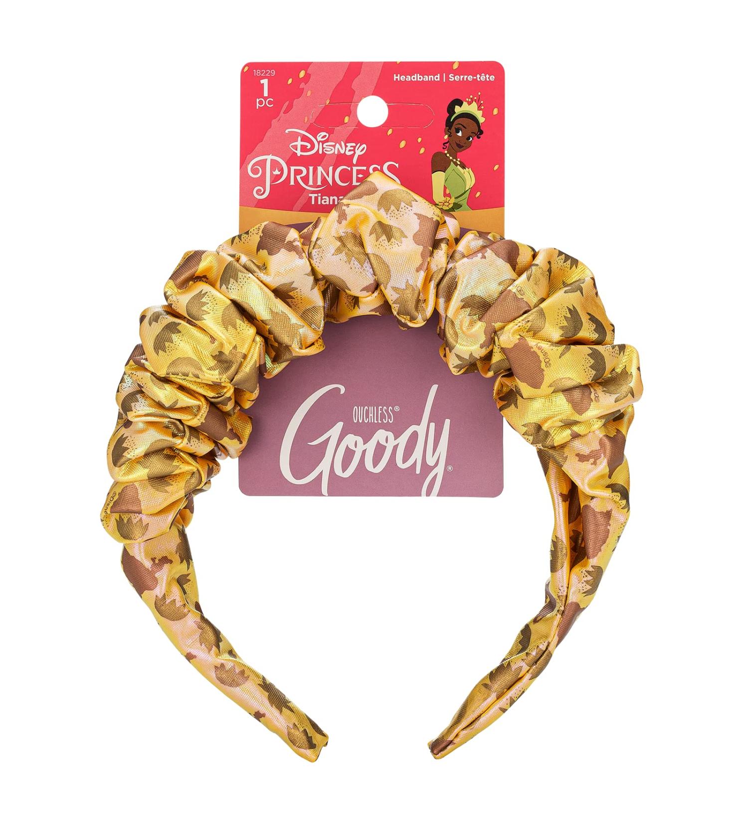 GOODY Ouchless Disney Princess Tiana Headband for All Hair Types - Comfortable Design for Pain-Free All-Day Wear - Stylish Hair Accessory for Women, Men, Boys & Girls - Buy Online on GoSupps.com