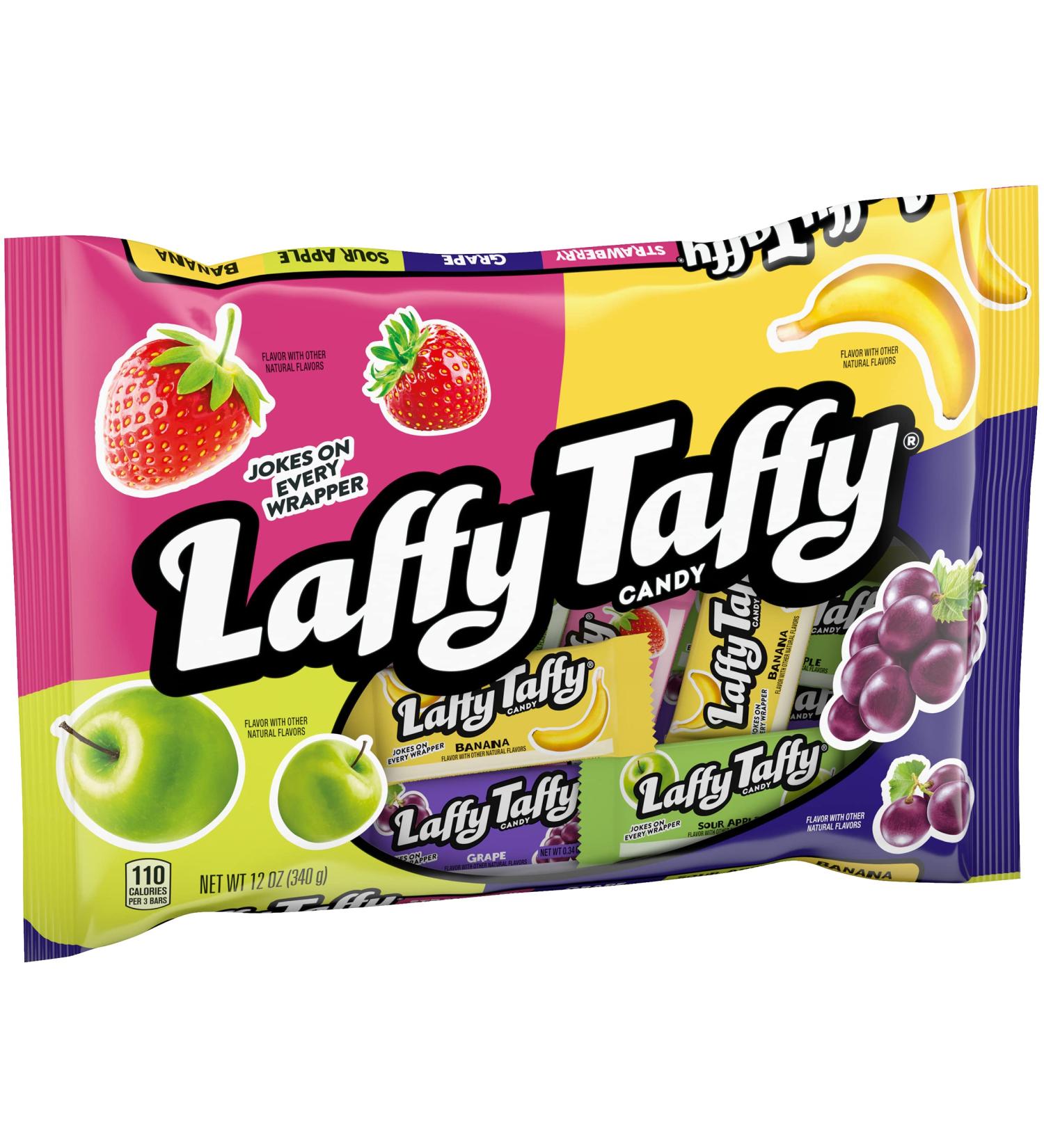 Laffy Taffy Assorted Taffy 12 Oz - Delicious Chewy Candy Variety Pack - Buy Online on GoSupps.com