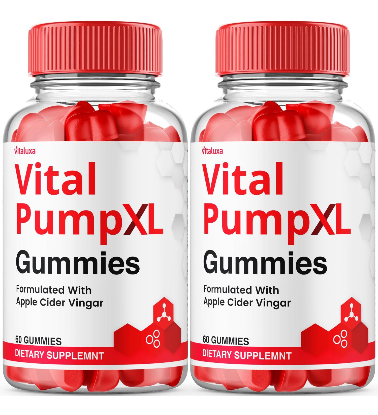 (2 Pack) Vital Pump XL Gummies Vita Pump XL for Men - Vitalpumpxl Extreme Performance Advanced Formula Supplement Vitale PumpXL Maximum Strength Potency Vitapump Gomitas Support Reviews (120 Ct) - Buy Online on GoSupps.com