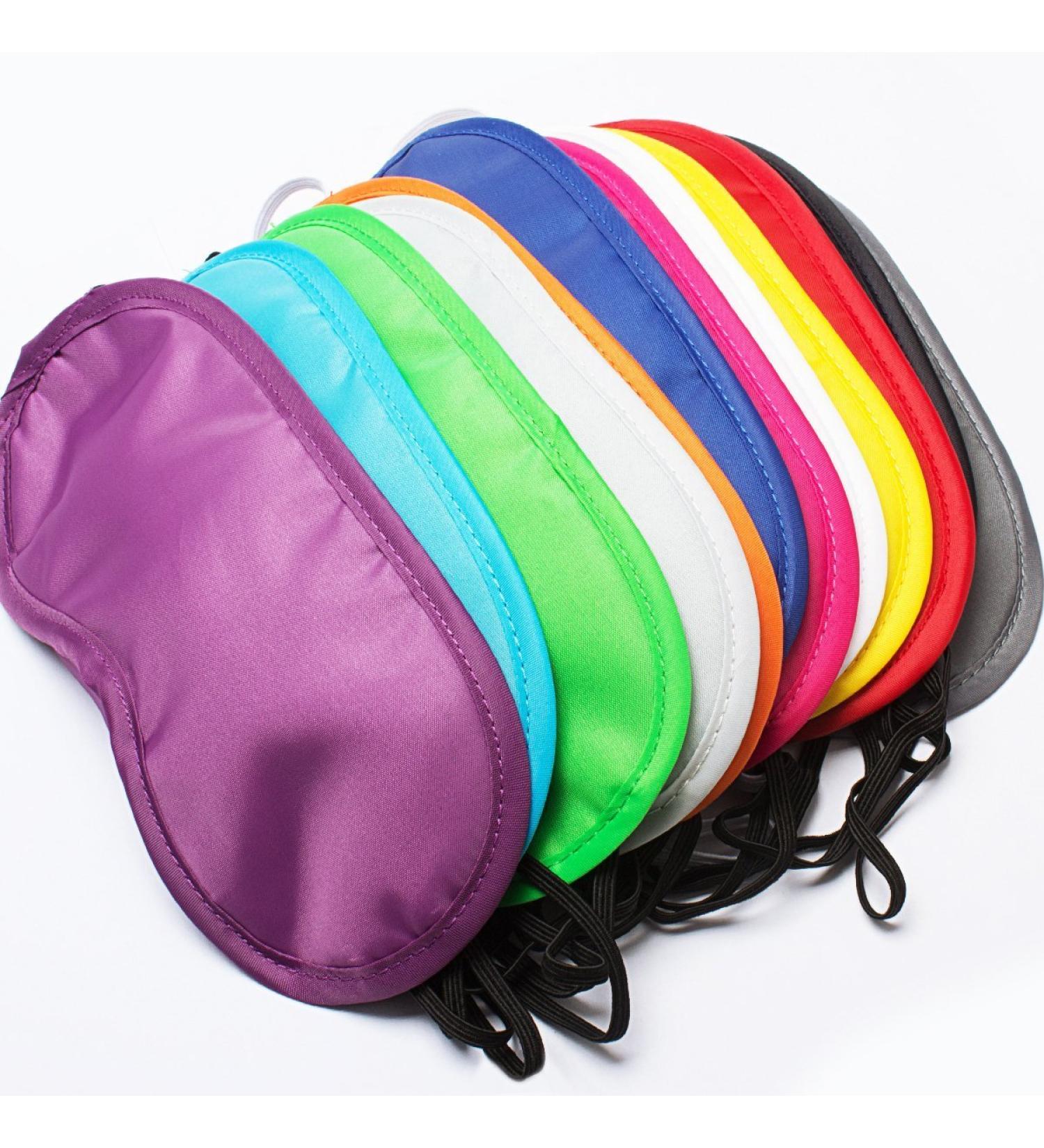 12pcs Eye Masks: Lightweight Comfortable Blindfolds for Sleep, Travel, Shift Work - 12 Colors - Buy Online on GoSupps.com
