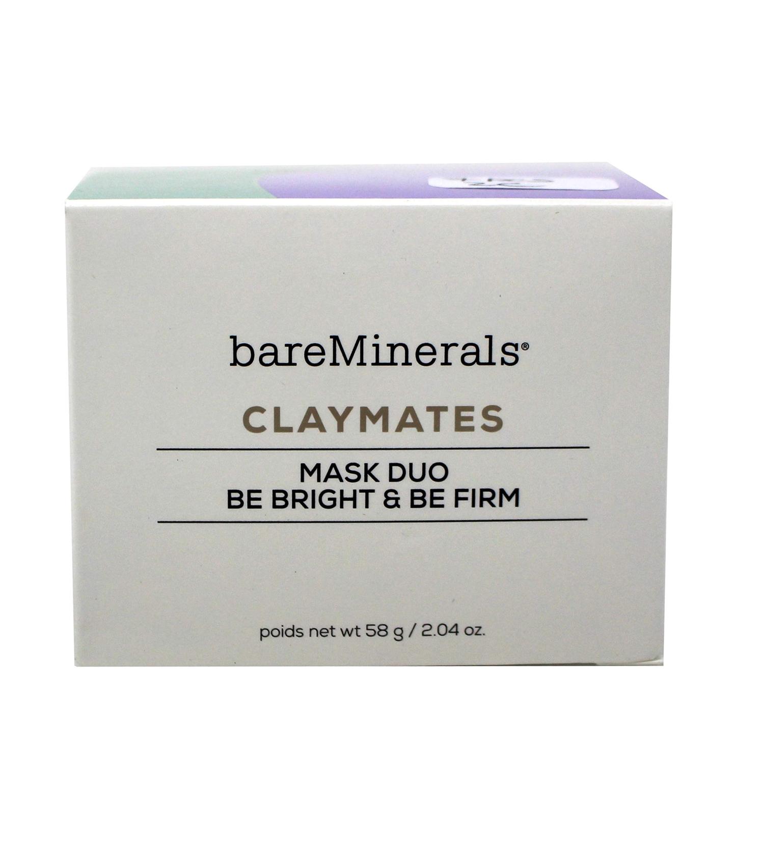 CLAYMATES MASK DUO - BE BRIGHT & BE FIRM 58g