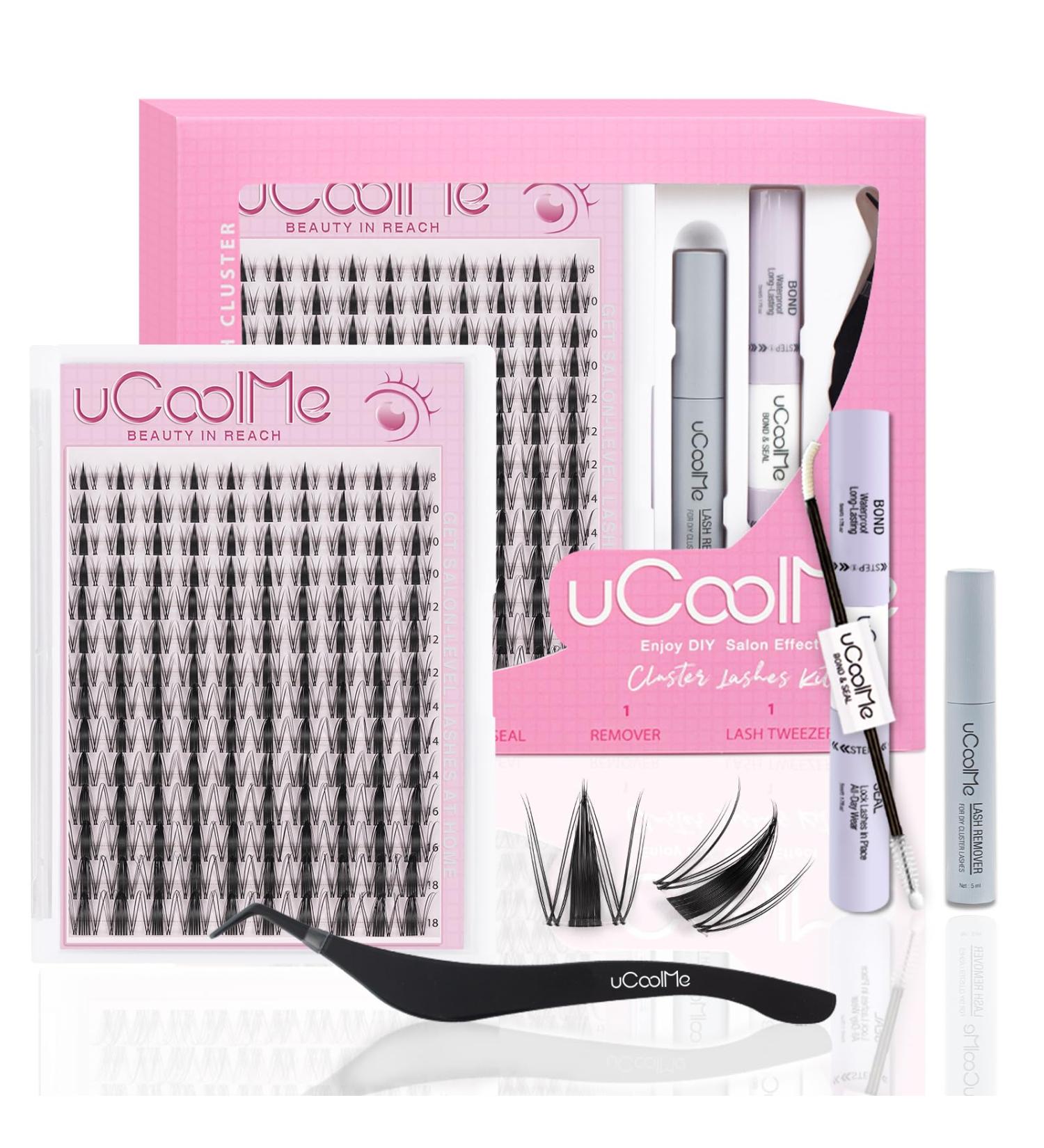 Fairy Lash Clusters Kit - 8-18mm Manga Eyelash Extensions | C Curl DIY Ultra-Thin Invisible Band | Spiky Anime Lashes for Dramatic Look - Buy Online on GoSupps.com