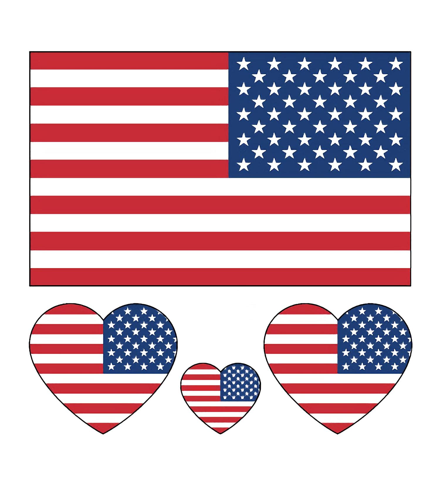 America Flag Tattoos 10 Sheets - Waterproof USA Flag Removable Fake Tattoos - 40 Pcs Sports National Flag Tattoos for Men, Women, Kids - World Cup, Copa America, Memorial Day, Independence Day, Labor Day - Buy Online on GoSupps.com