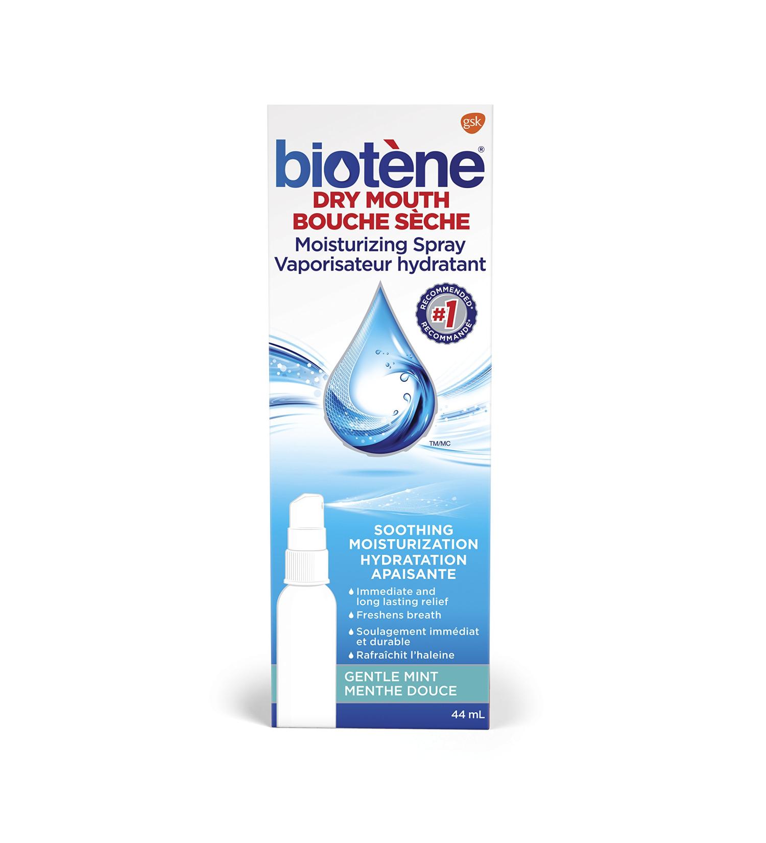 biot ne Dry Mouth Moisturizing Spray 44ml - Buy Online on GoSupps.com
