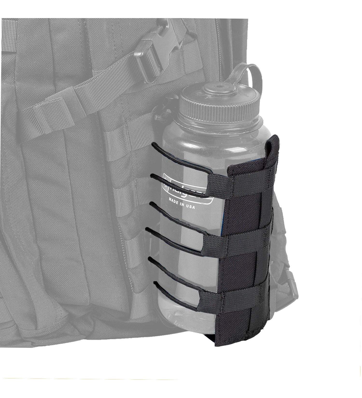 OneTigris ROC Water Bottle Holder - MOLLE Canteen Bag Carrier | Extreme Minimalist Design | Black | International Shipping Available - Buy Online on GoSupps.com
