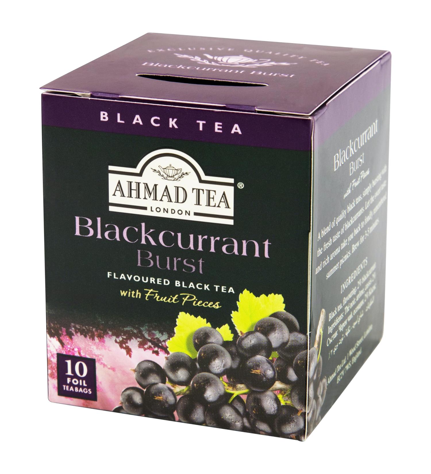 Ahmad Tea Ahmad Tea Blackcurrant Burst Black Tea - 10 tea bags