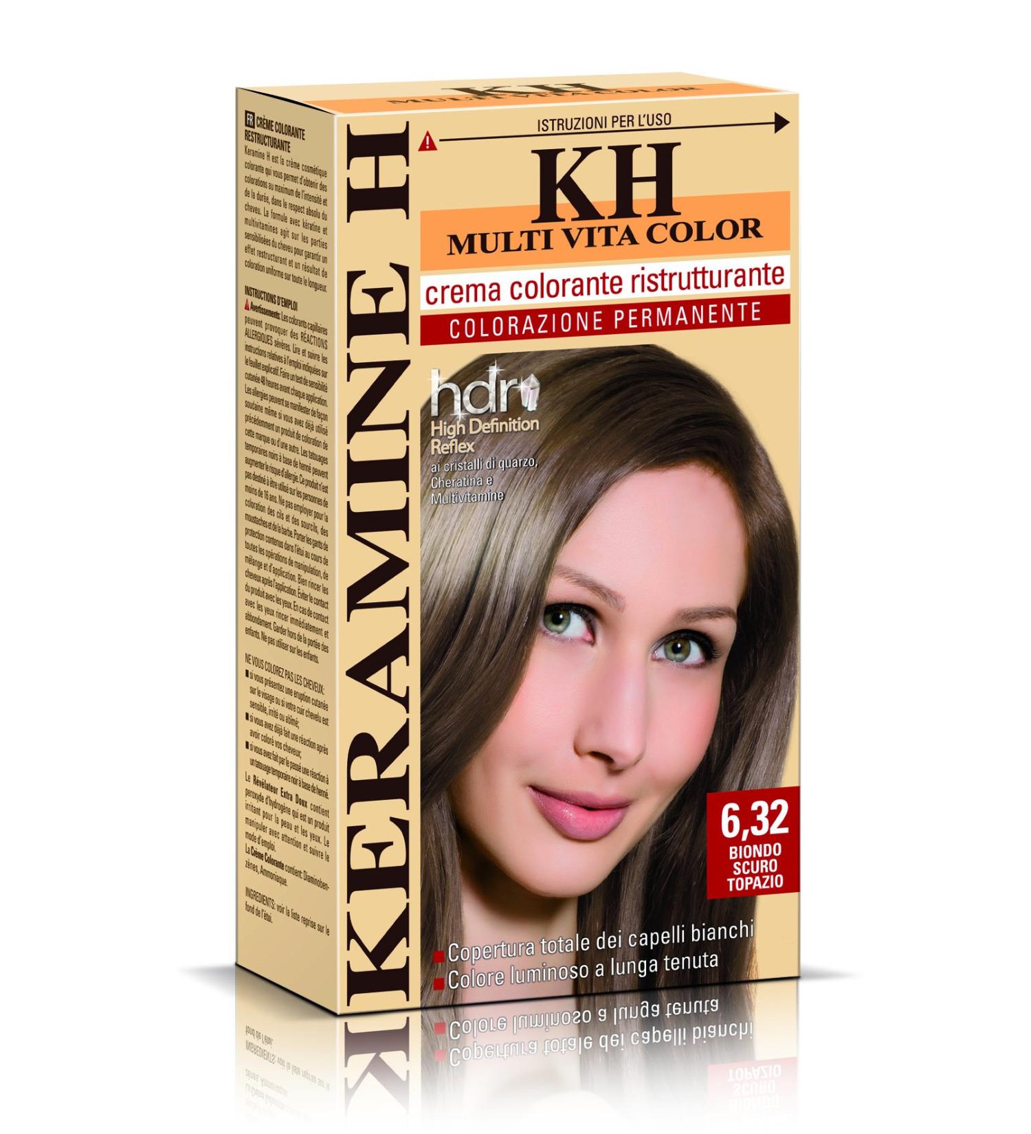  Keramine H Keramine H Restructuring Cream Dark Blonde 3 x 110 ml Total 330 ml - Buy Online on GoSupps.com