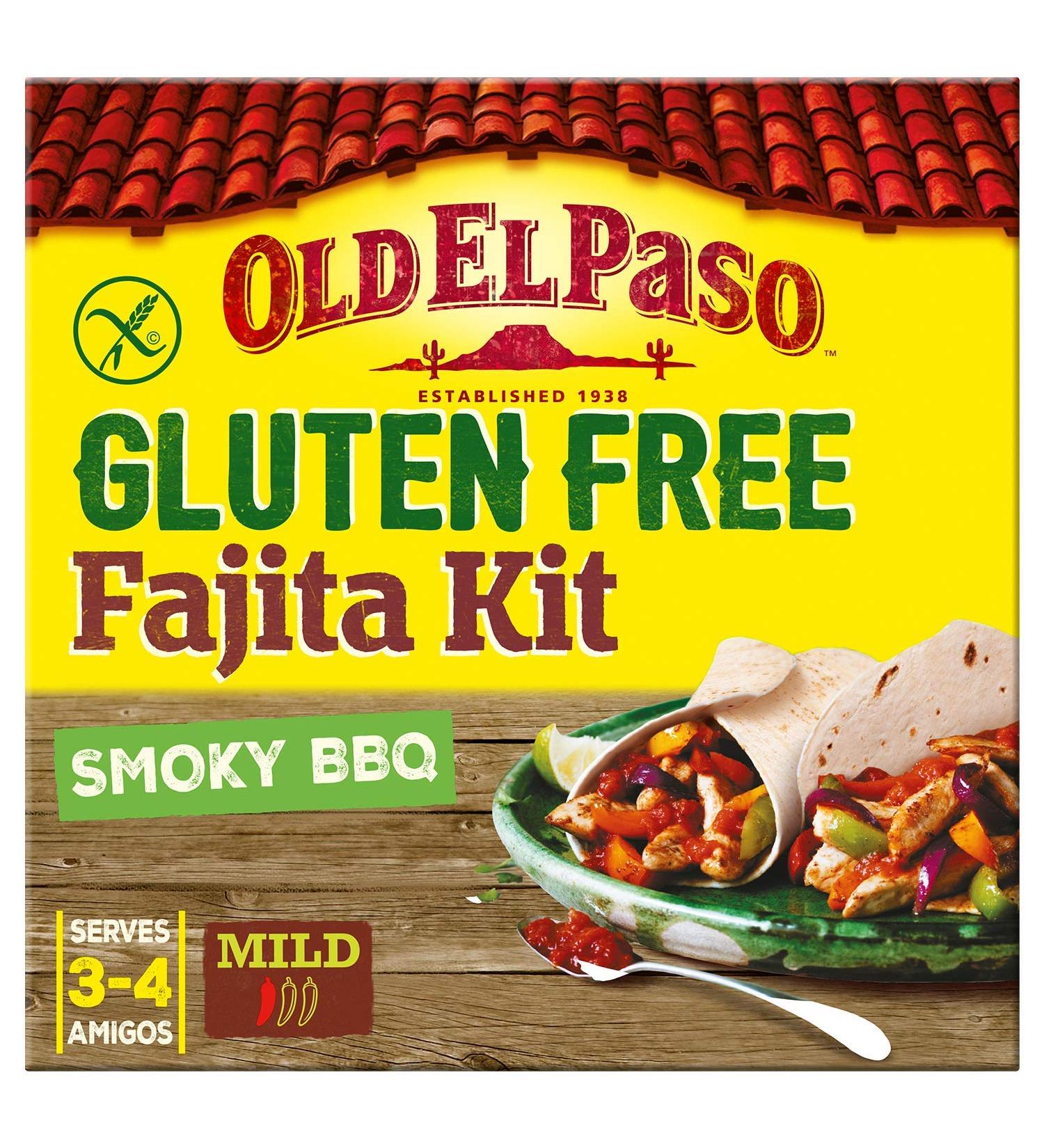 Old El Paso Fajita Kit Smoky BBQ Gluten Free