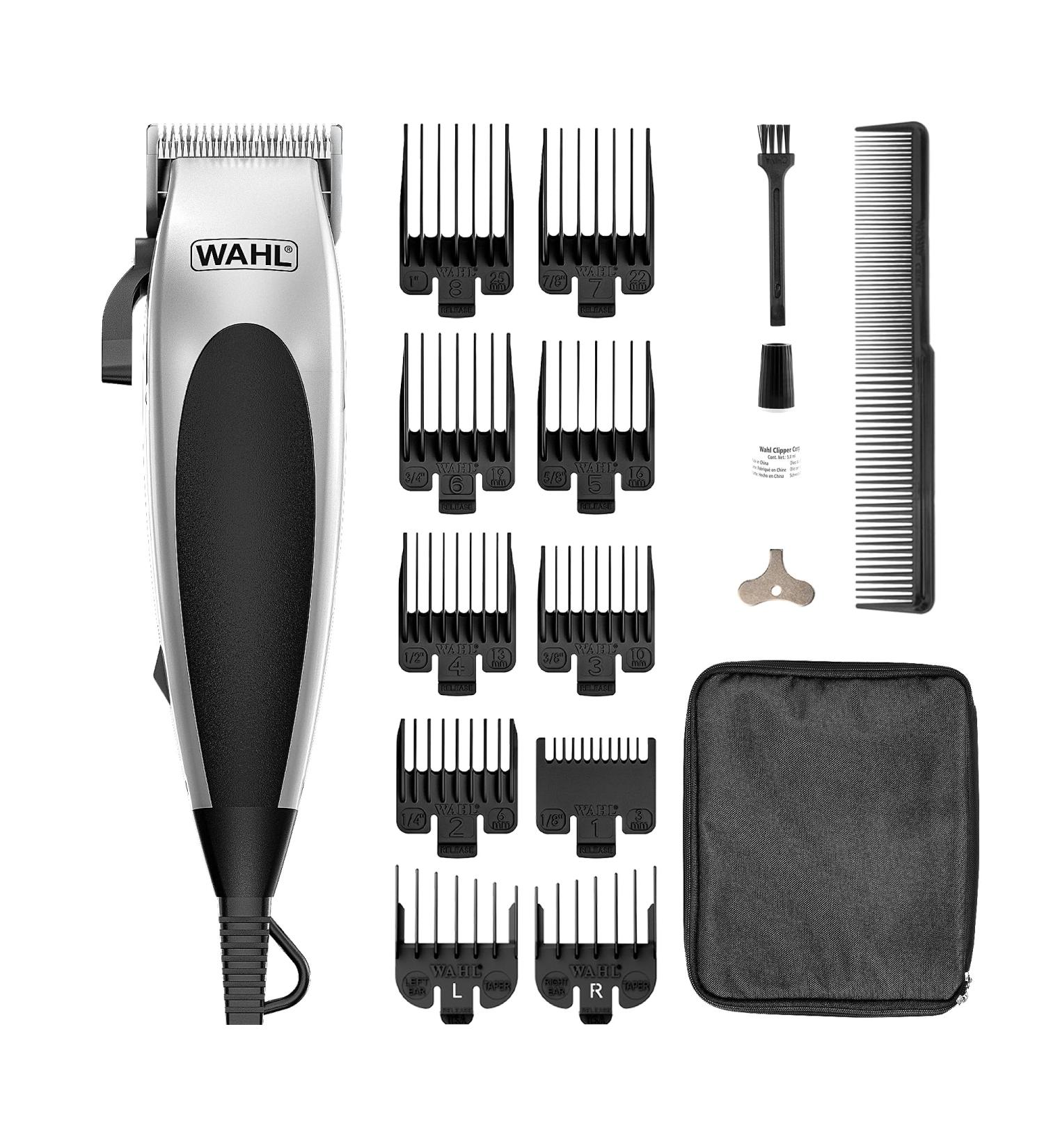 WAHL Vogue Corded Hair Clipper for Men Home Hair Cutting Male Grooming Kit Mains Powered Clipping Precision Cutting Blades Black Wahl Hair Clipper single - Buy Online on GoSupps.com