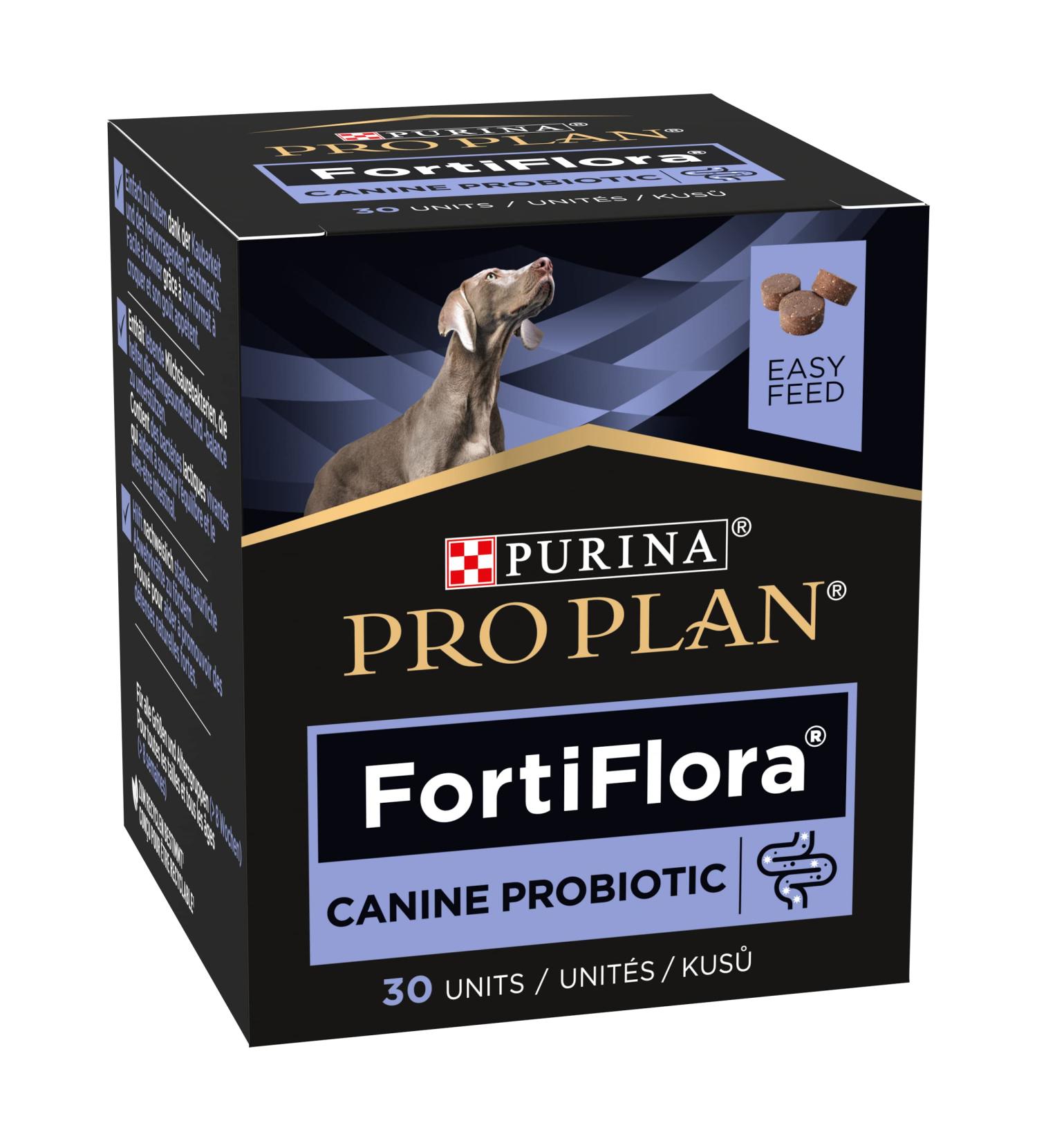Purina Pro Plan Forti Flora Chews for Dogs | 30 Chewing Tablets | Probiotics Supplement for Gastrointestinal Health | All Ages - Buy Online on GoSupps.com