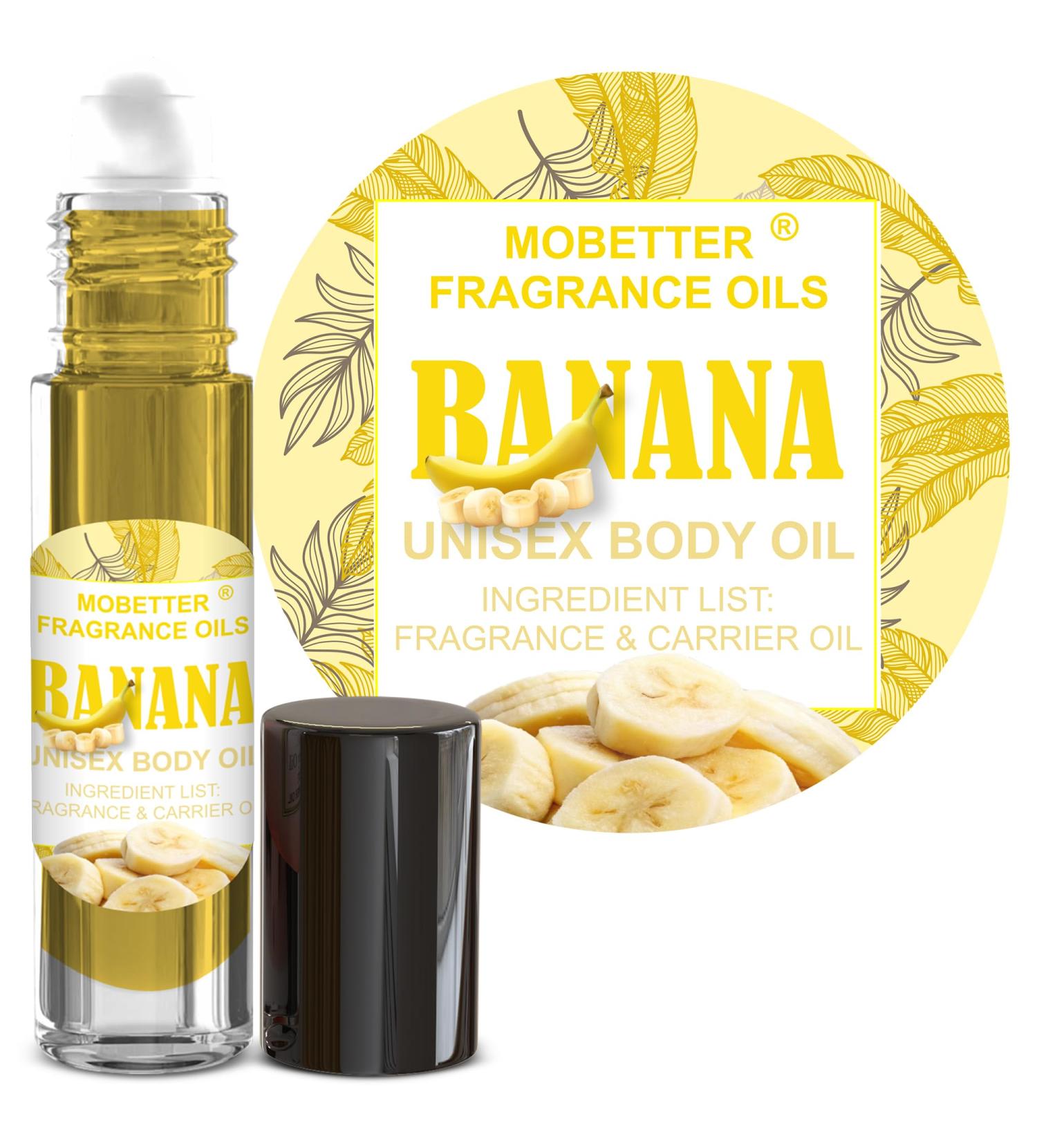 MOBETTER FRAGRANCE OILS Banana Fragrance Body Oil for Unisex - Buy Online on GoSupps.com