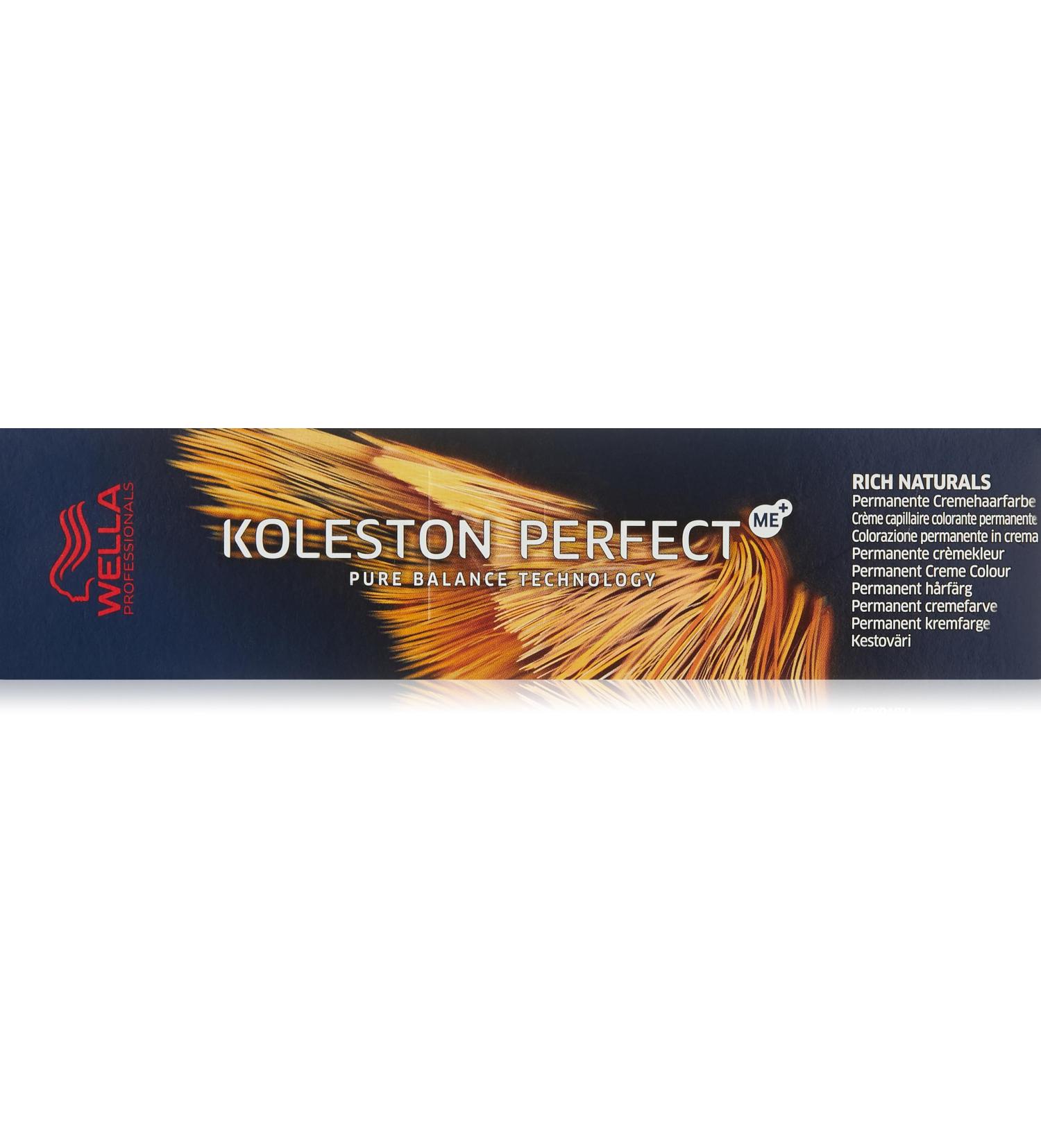 Wella Koleston Perfect Me+ Rich Naturals 10/8 Light Blonde Pearl Hair Colour Cream 60ml - Buy Online on GoSupps.com