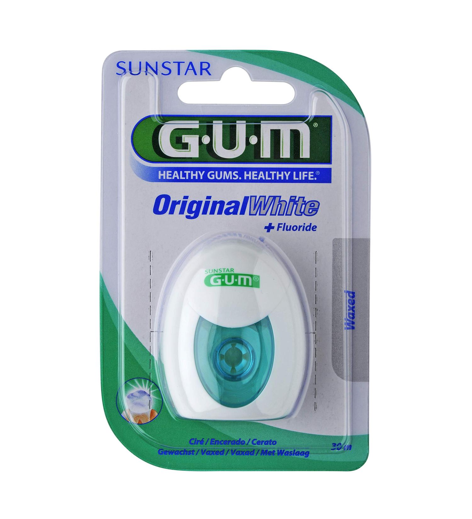 GUM Original White Dental Floss 30m 6-pack (6x 30m)