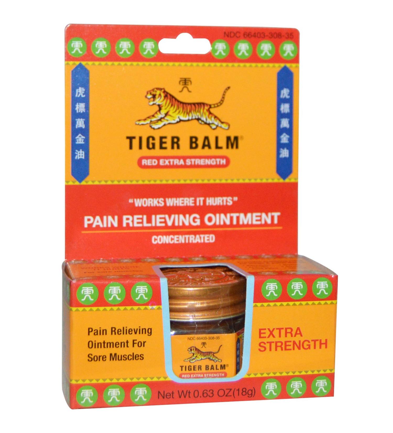 Tiger Balm Analgesic Tiger Balm Red X-tra Strength - 0.63 Fl Oz