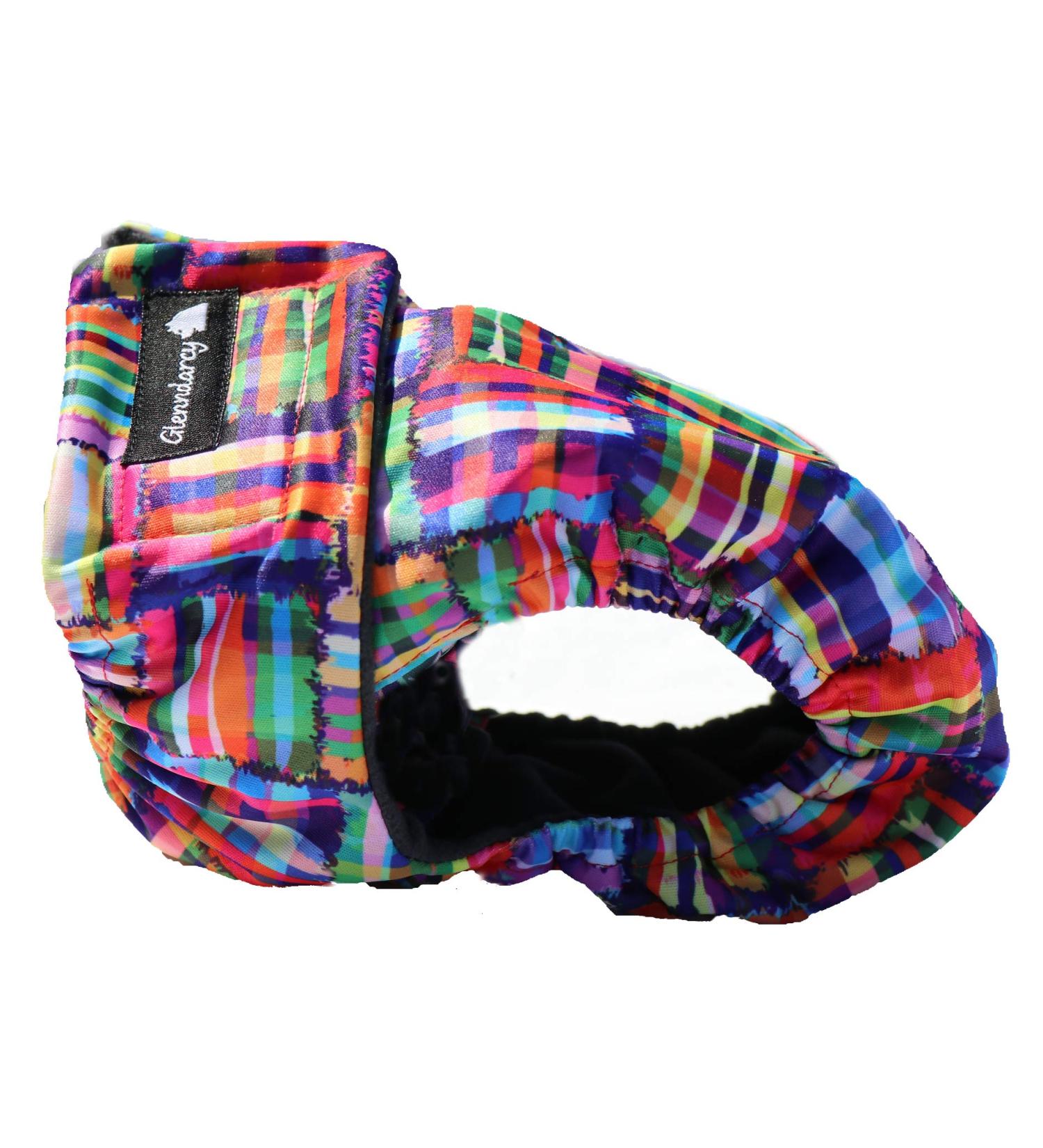 Glenndarcy Female Dog Diapers - Waterproof XS Patchwork Pants for Small Dogs | Best Fit & Comfort - Buy Online on GoSupps.com