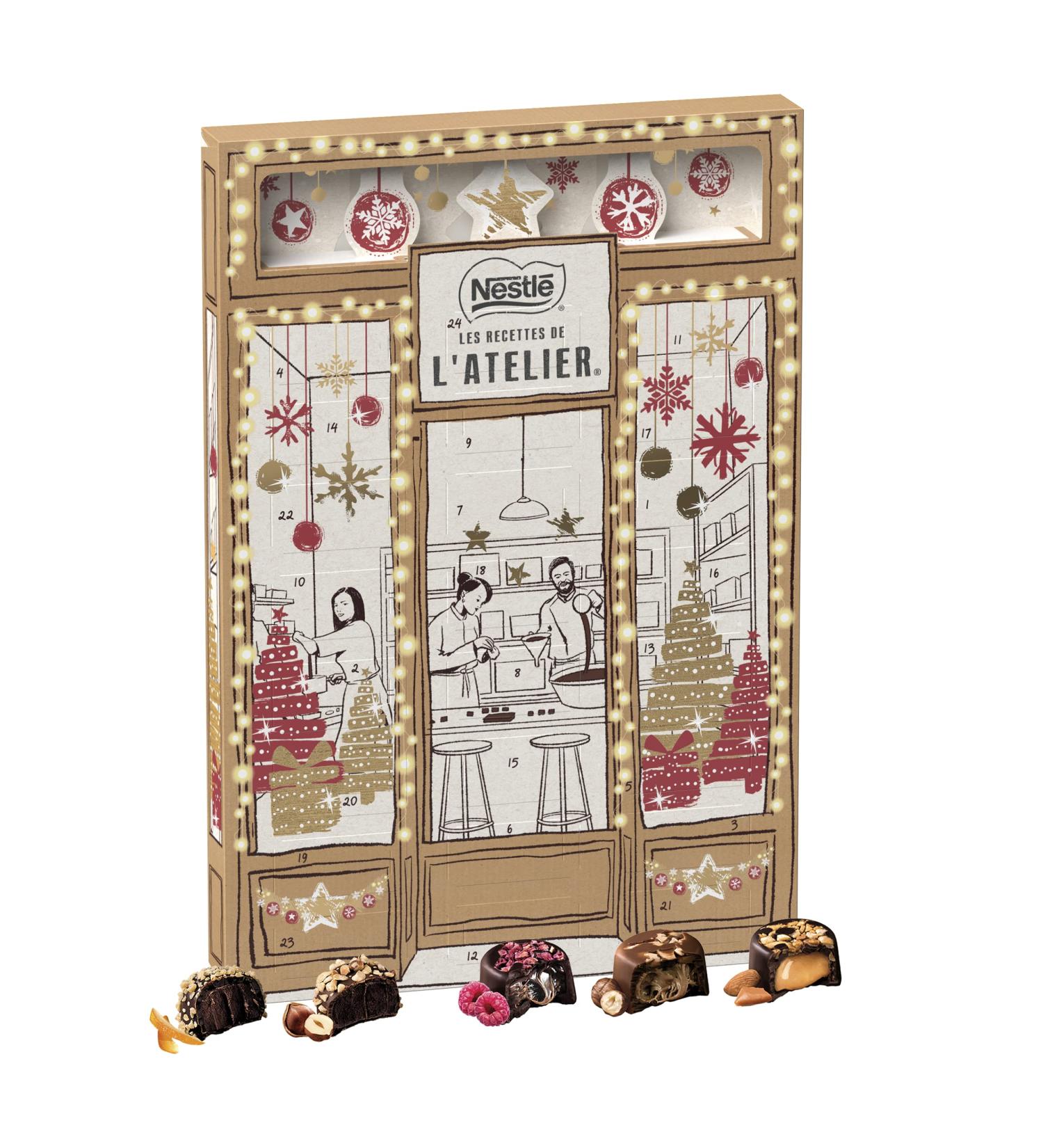 Nestl Les Recettes de l'Atelier - Advent Calendar - 269.2g - Buy Online on GoSupps.com