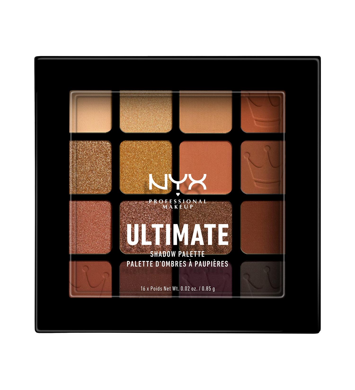 NYX Ultimate Queen Eyeshadow Palette | Professional Makeup - Bold Shades & Versatile Looks - Buy Online on GoSupps.com