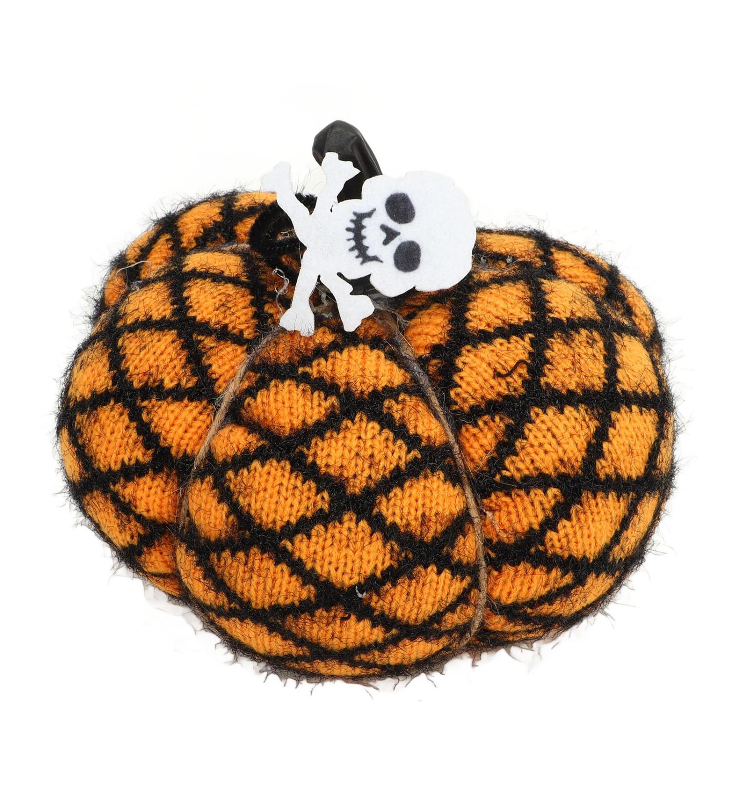 Handmade Fabric Pumpkin Halloween Pumpkin Exquisite Soft Wool Pumpkin Decorative Fabric Pumpkin Autumn Decorations(Yellow) - Buy Online on GoSupps.com