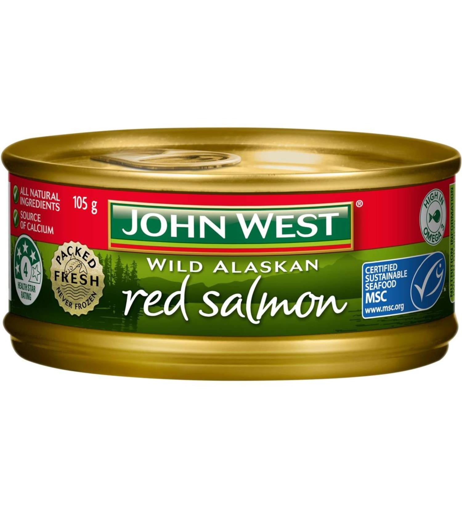 John West Sockeye Salmon 105g - Buy Online on GoSupps.com